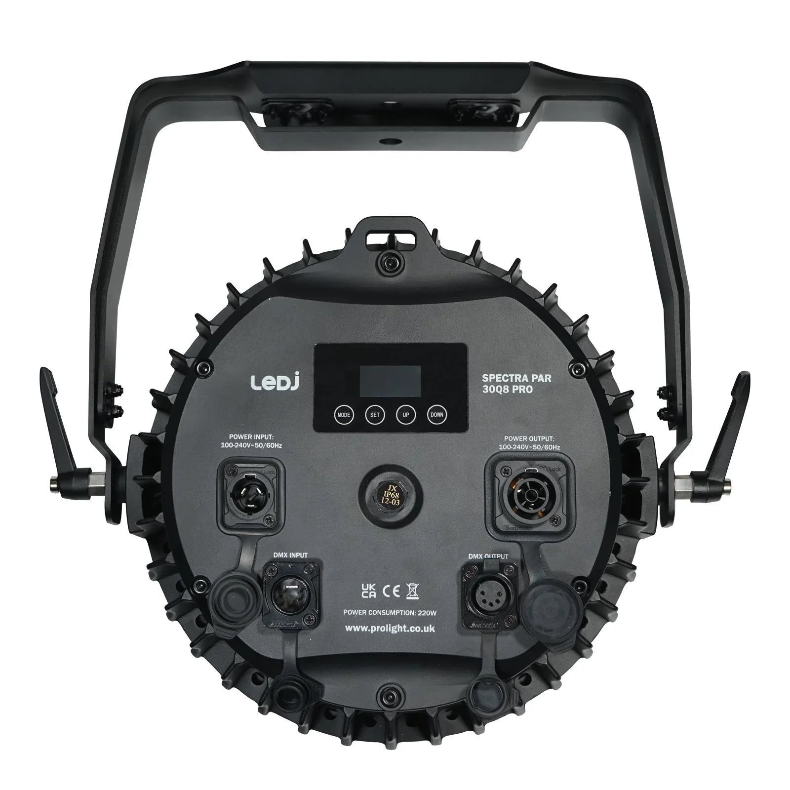 LEDJ Spectra Par 30Q8 PRO Exterior Fixture - DY Pro Audio