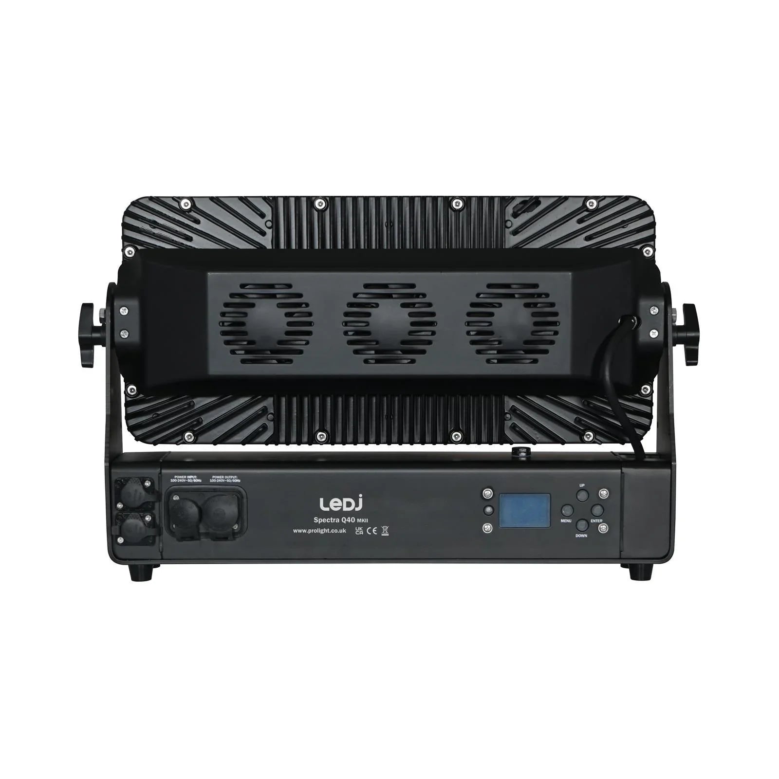 LEDJ Spectra Q40 MKII Exterior Fixture Moving Head Wash Light - DY Pro Audio