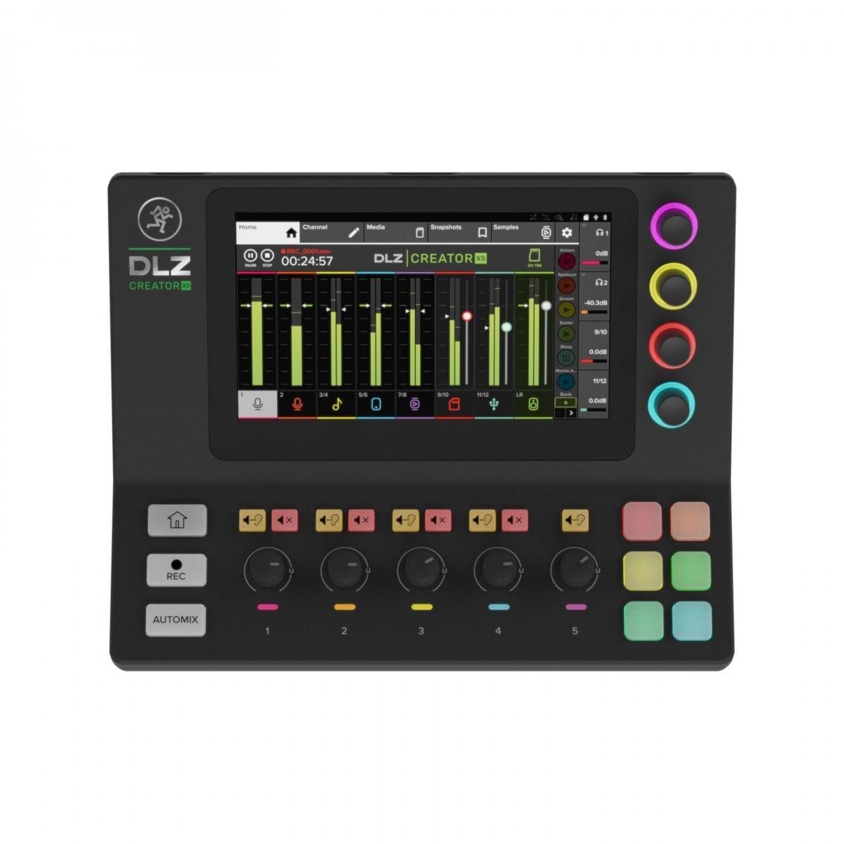 Mackie DLZ Creator XZ Compact Digital Mixer for Podcasts and Streaming - DY Pro Audio