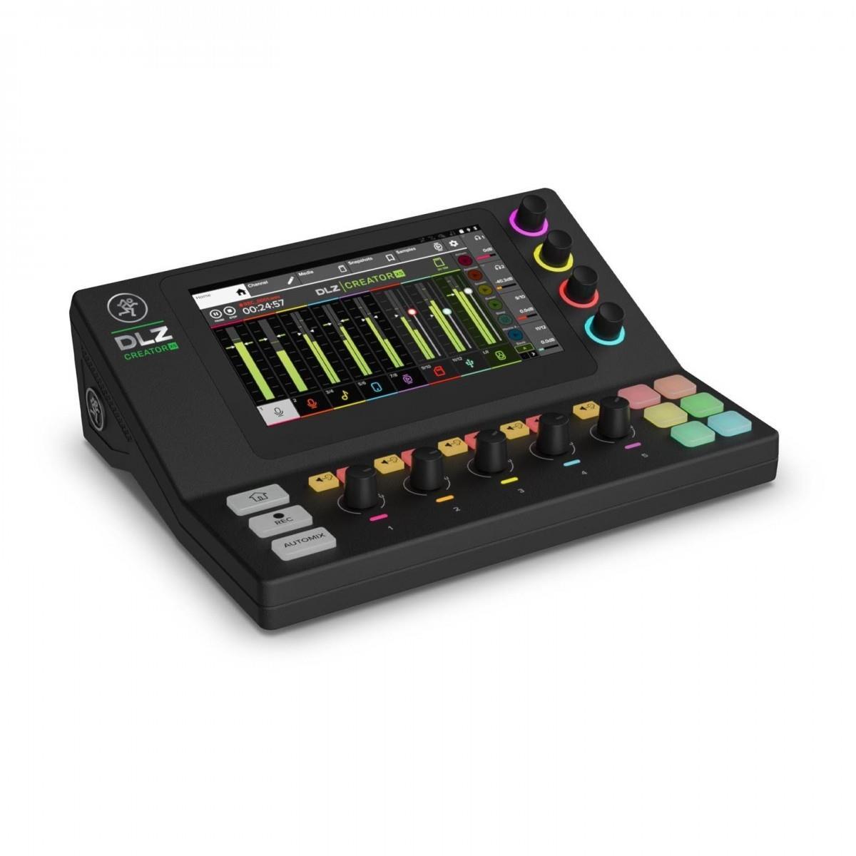 Mackie DLZ Creator XZ Compact Digital Mixer for Podcasts and Streaming - DY Pro Audio