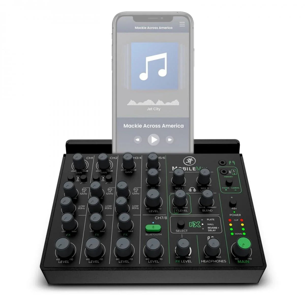 Mackie MobileMix 8 Channel USB Powered Mixer - DY Pro Audio
