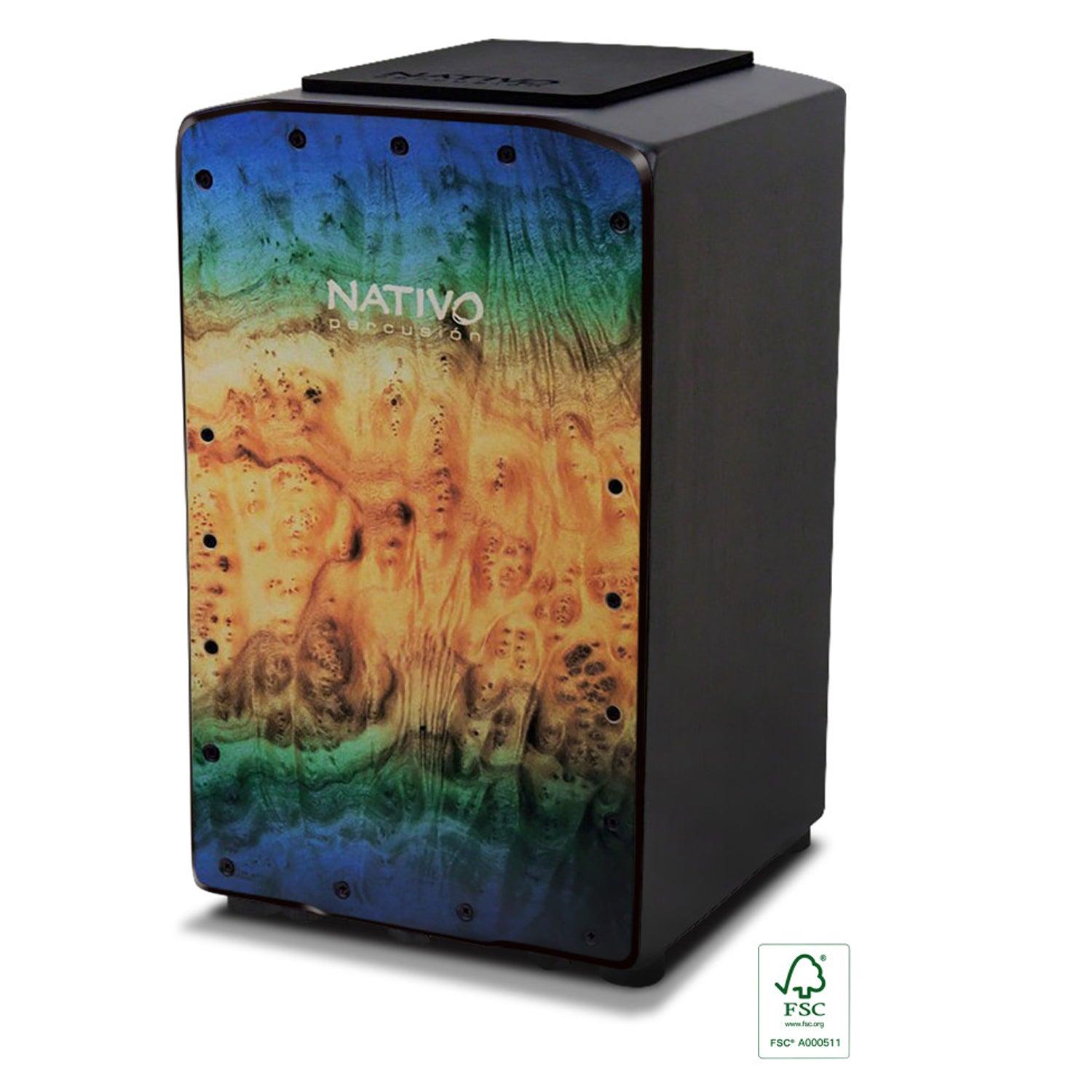 Nativo PRO-ARENA Pro Series Cajon Arena Front Board Finish - DY Pro Audio