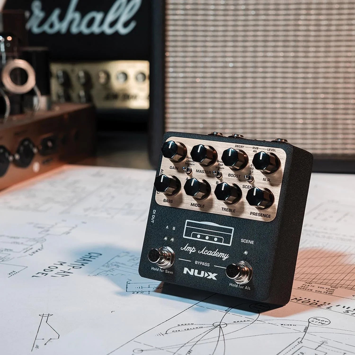 NUX Amp Academy Pedal - DY Pro Audio