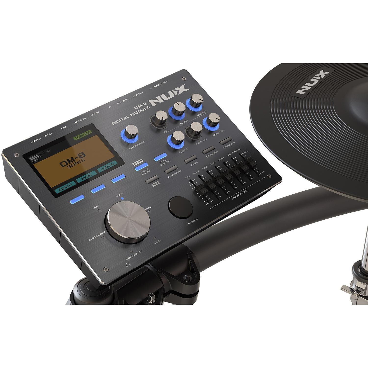 NUX DM-8 Digital Drum Kit - DY Pro Audio