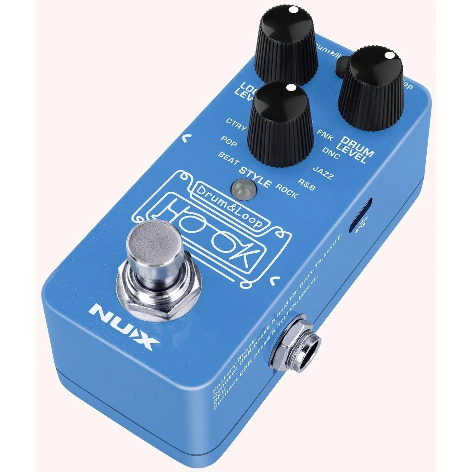 NUX Hook Drum & Loop Pedal - DY Pro Audio