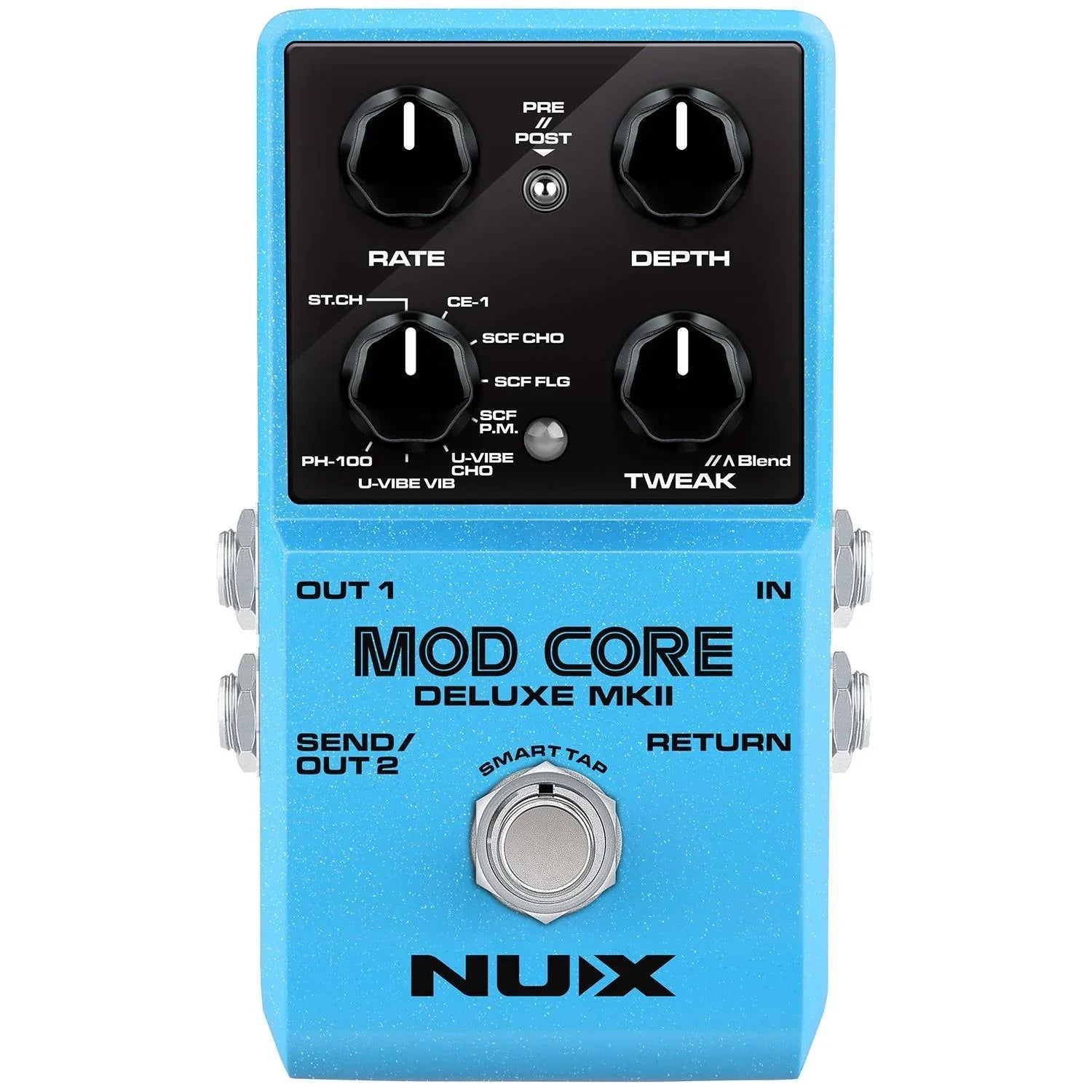NUX Mod Core Deluxe mkII Modulation Pedal - DY Pro Audio