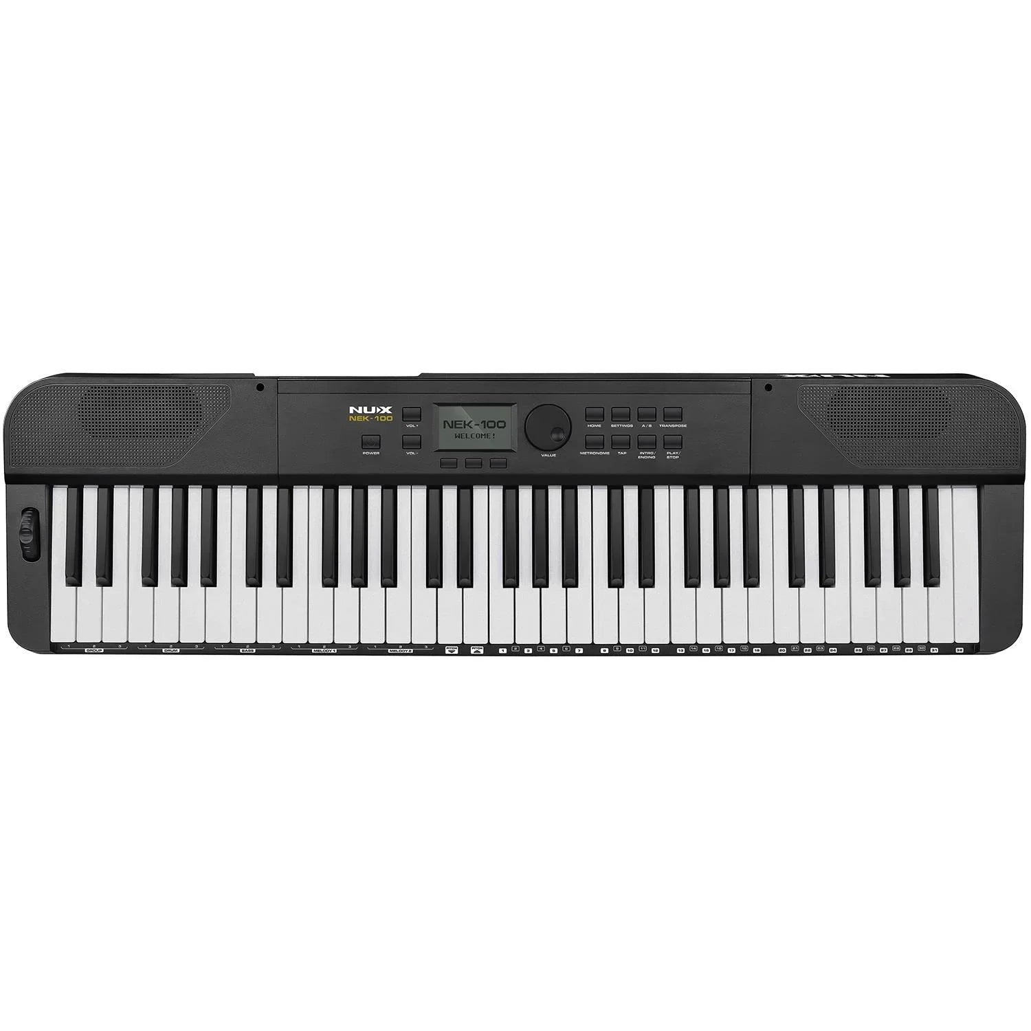 NUX NEK-100 61-Key Portable Keyboard - DY Pro Audio