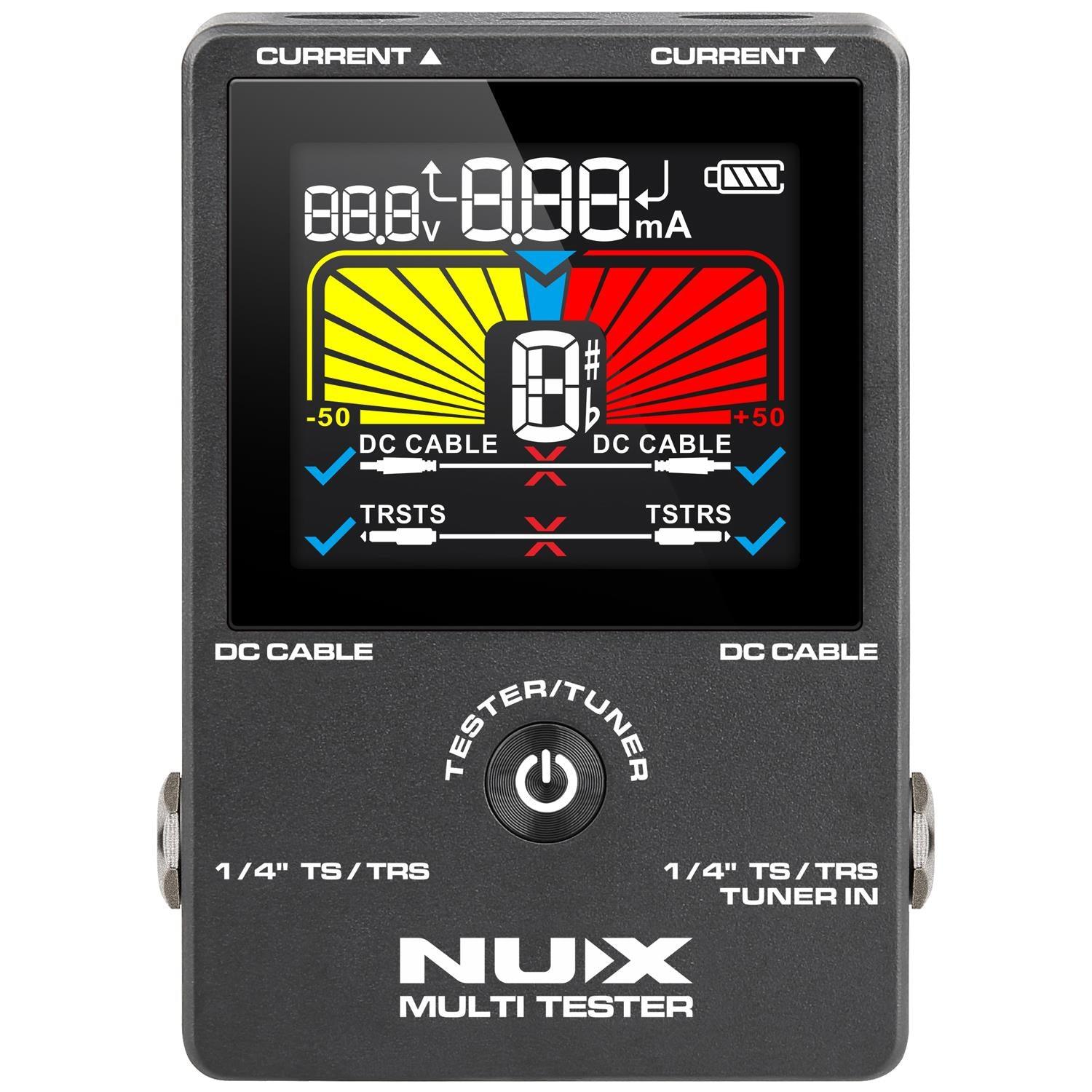 NUX NMT-1 Multi Cable Tester with Inbuilt Tuner - DY Pro Audio