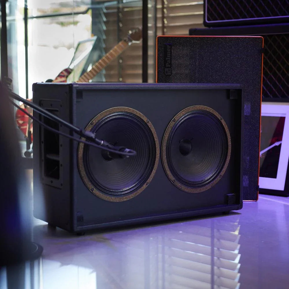 Palmer CAB 212 X GBK Guitar speaker cabinet with Celestion Greenback 2 x 12, Closed-Back - DY Pro Audio
