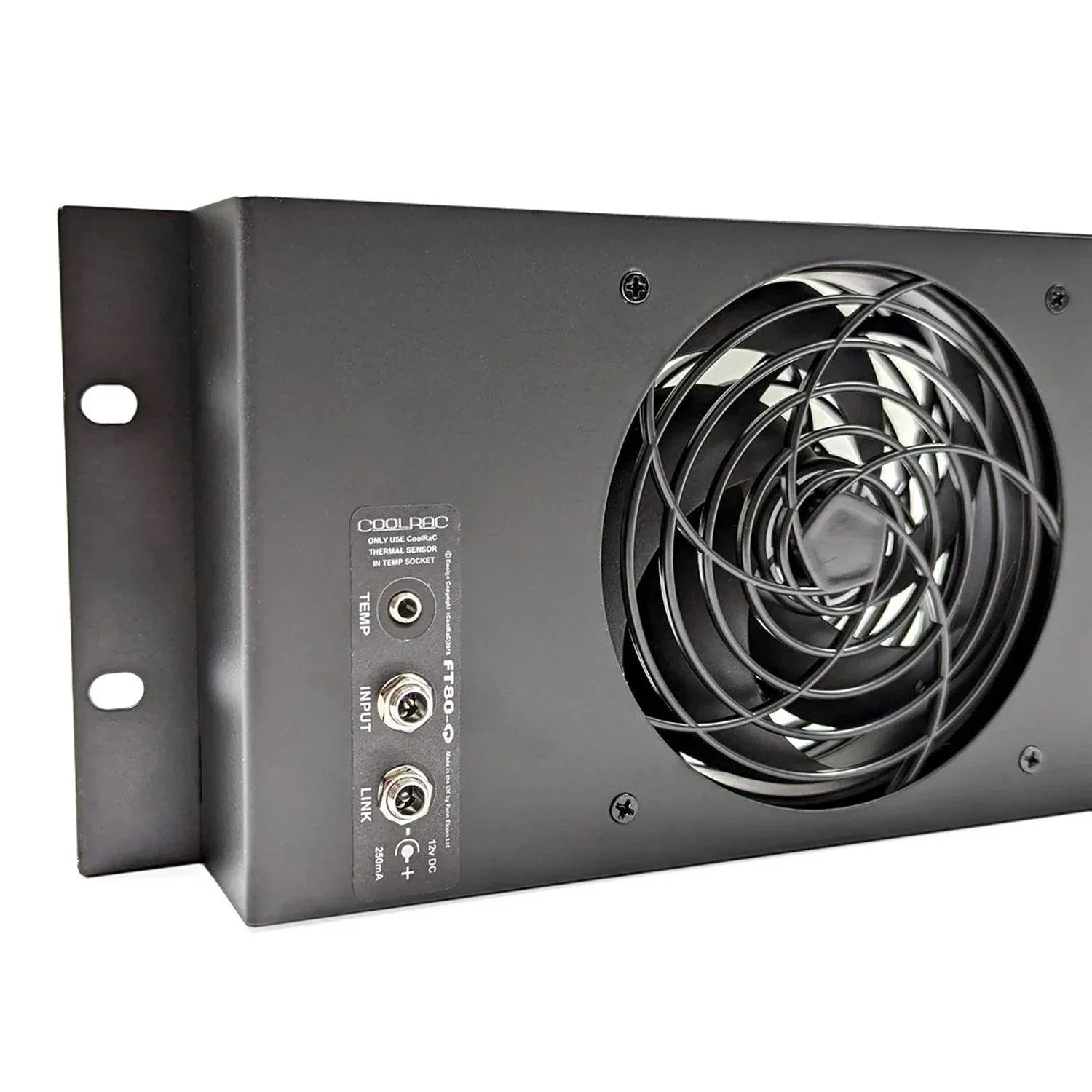 Penn Elcom FP02-Q-3U 3U Low Noise Heat Extraction Unit with Two Fans - DY Pro Audio