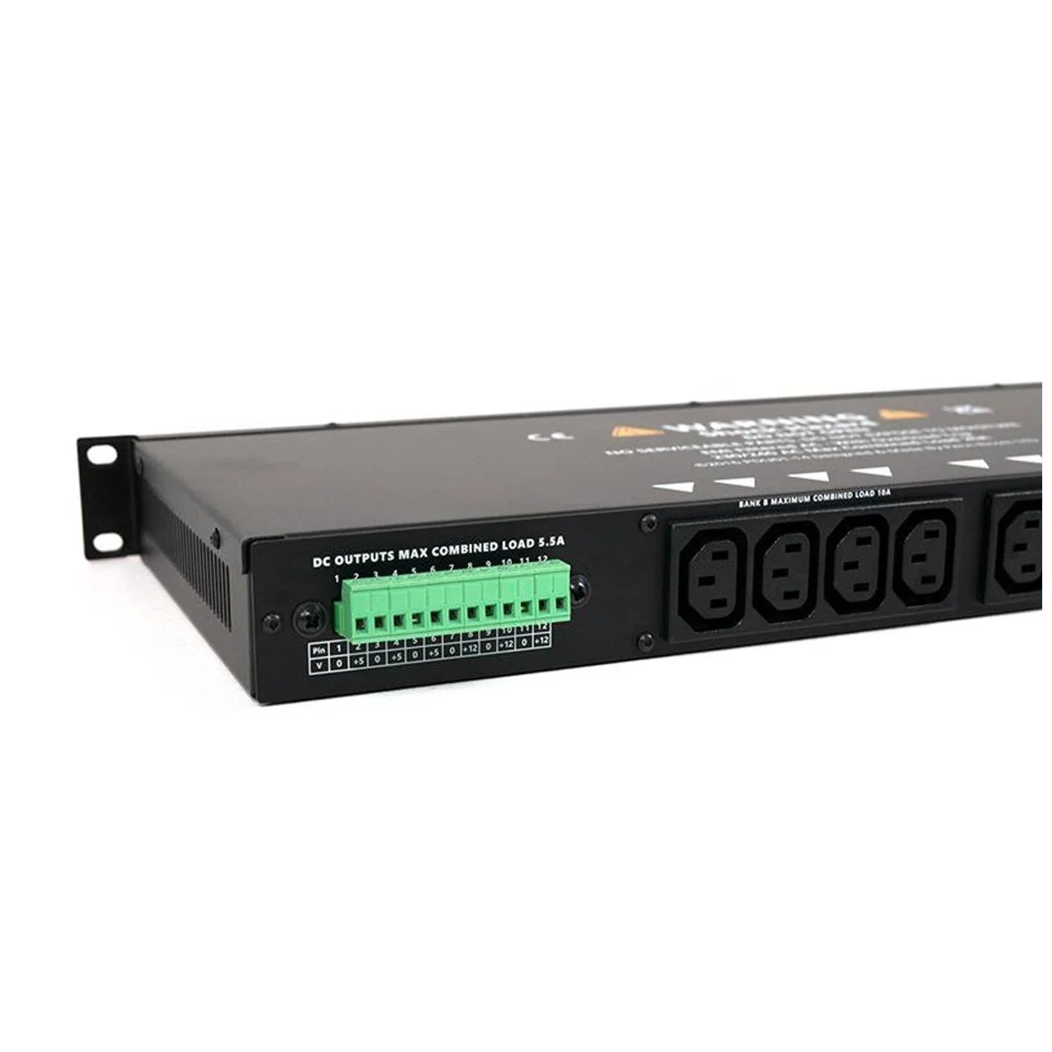 Penn Elcom PDU01-14 1U Rack Mounting PDU with Surge Protection & EMI Filter - DY Pro Audio