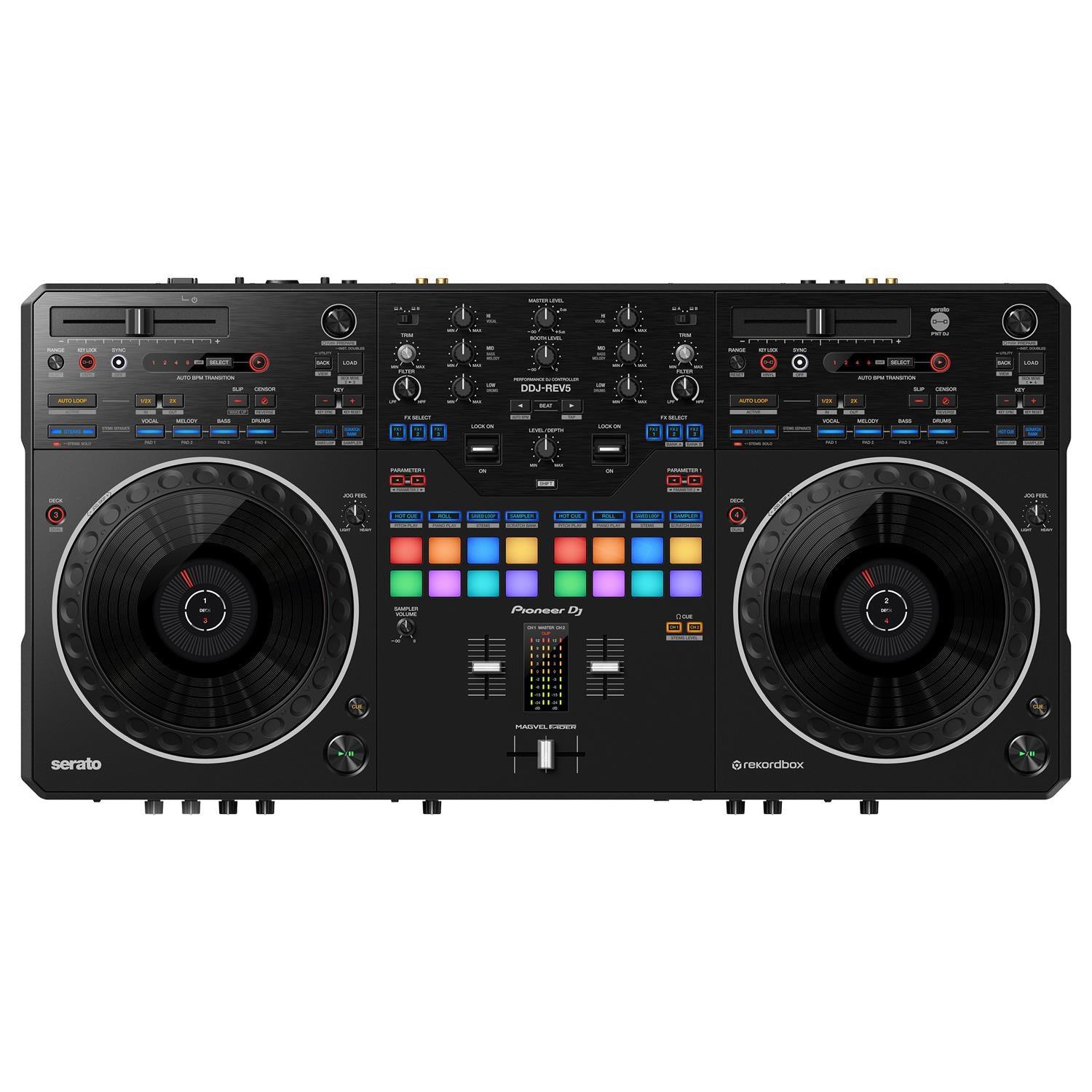 Pioneer DJ DDJ-REV5 2-Channel Battle-Style DJ Controller - DY Pro Audio