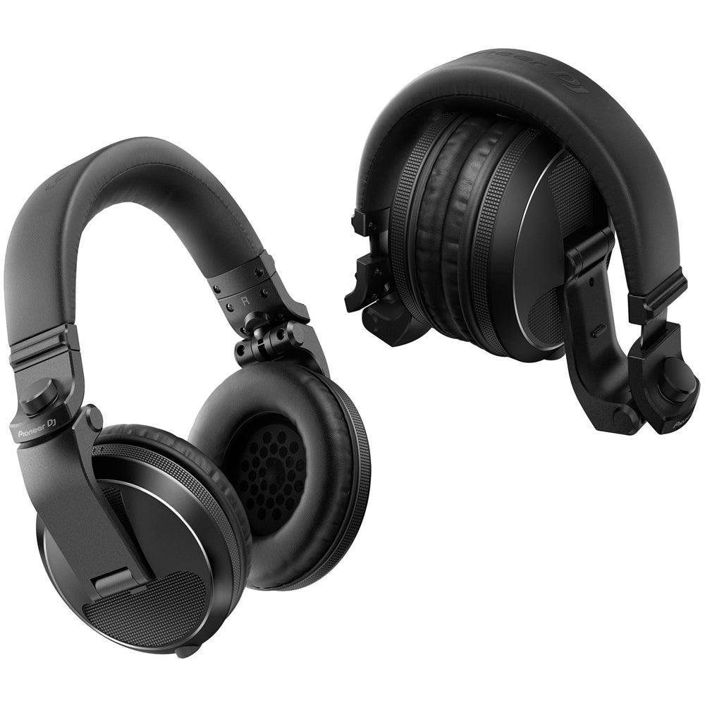 Pioneer DJ HDJ-X5 Black DJ Headphones - DY Pro Audio