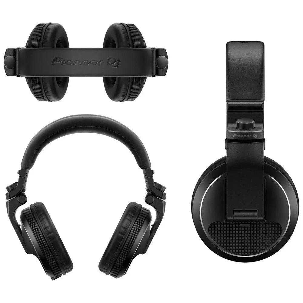 Pioneer DJ HDJ-X5 Black DJ Headphones - DY Pro Audio