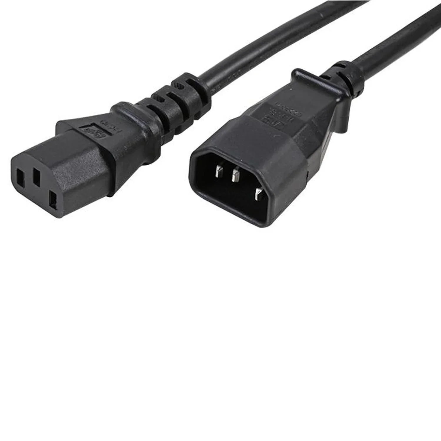 Pro Elec 3m C14 to IEC C13 IEC Extension Lead 10A - DY Pro Audio