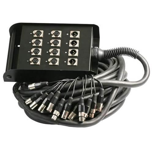 Pulse 12 Way 8/4 Tour Grade XLR Multicore Stagebox 15m - DY Pro Audio