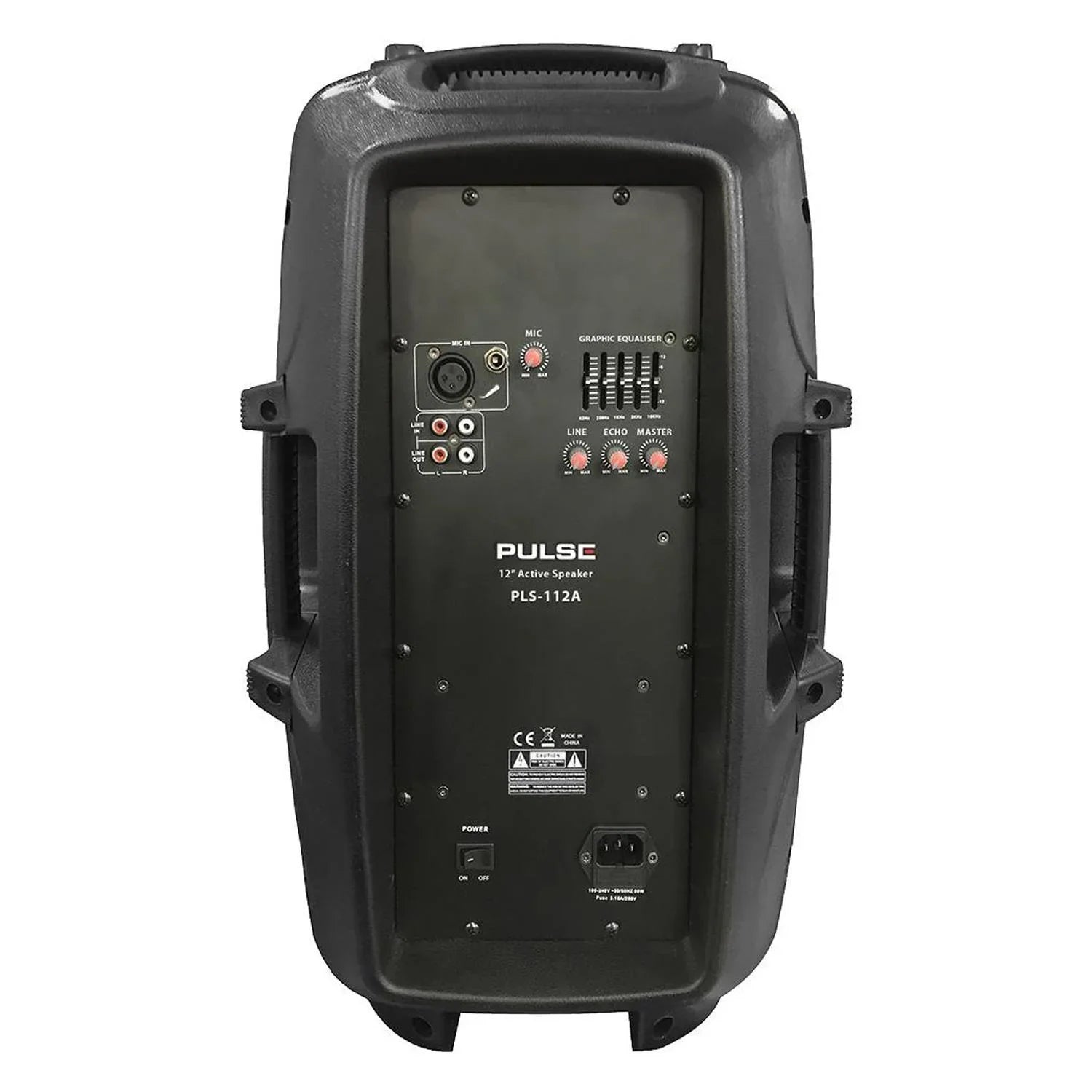 Pulse PLS-112A 12" 150w Active PA Speaker - DY Pro Audio
