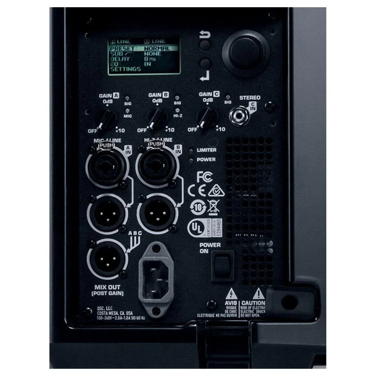 QSC K12.2 12'' Active PA Speaker - DY Pro Audio