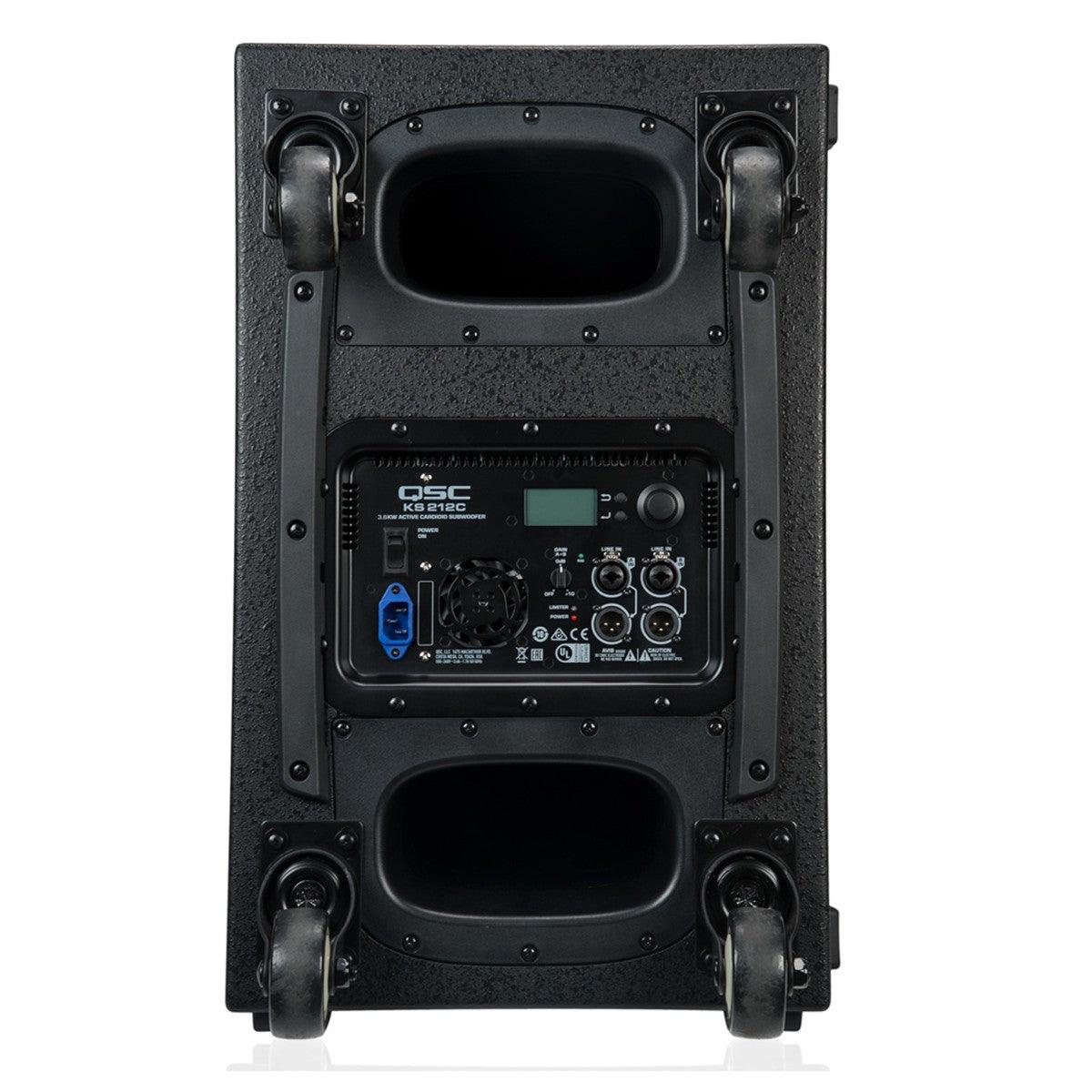 QSC KS212C Dual 12" Cardioid Active PA Subwoofer - DY Pro Audio