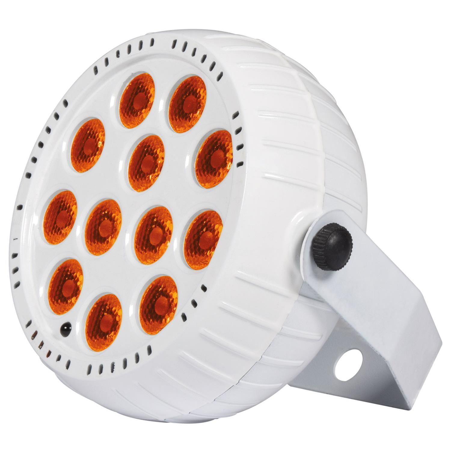 QTX BATPAR-18W White Rechargeable Mini LED Par Can - DY Pro Audio