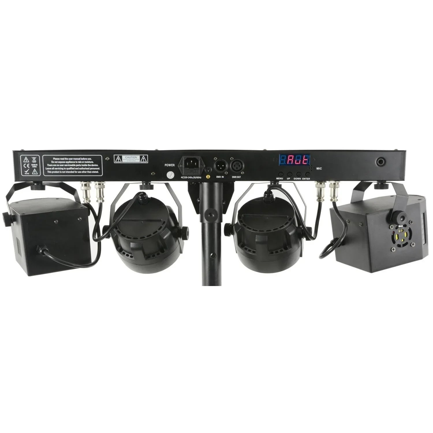QTX Derby FX Bar LED Party Bar with Stand - DY Pro Audio
