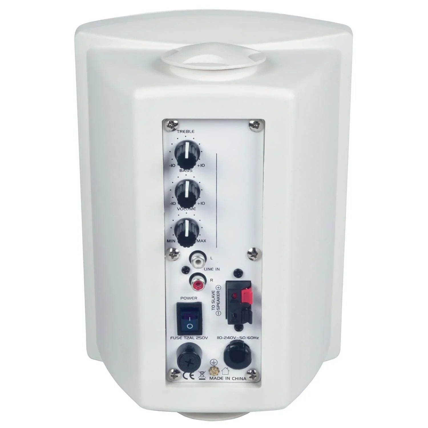 QTX QR5W 5" White Active Speakers - DY Pro Audio