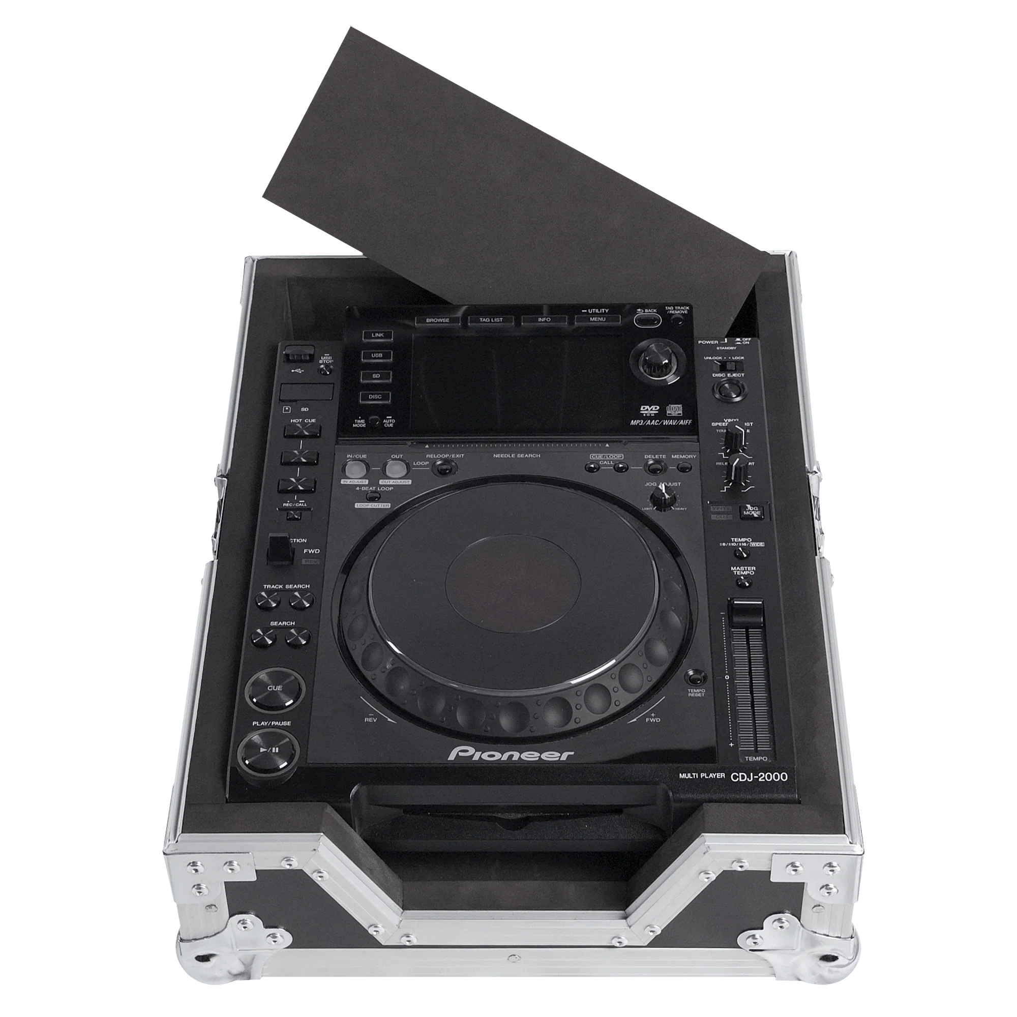 Showgear Case for Pioneer CDJ-player With space for cables - DY Pro Audio
