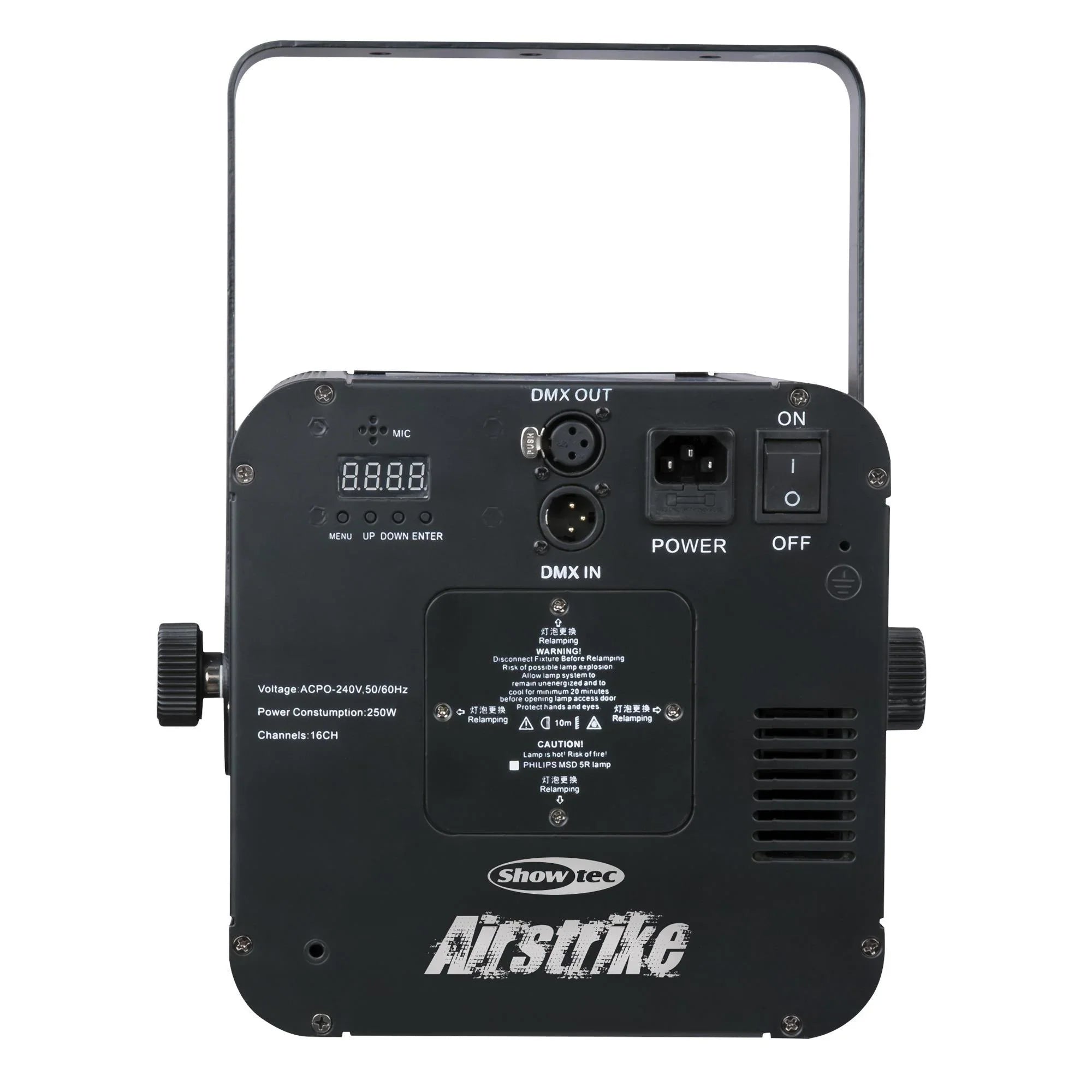 Showtec Airstrike 5R Quad Beam Effect - DY Pro Audio