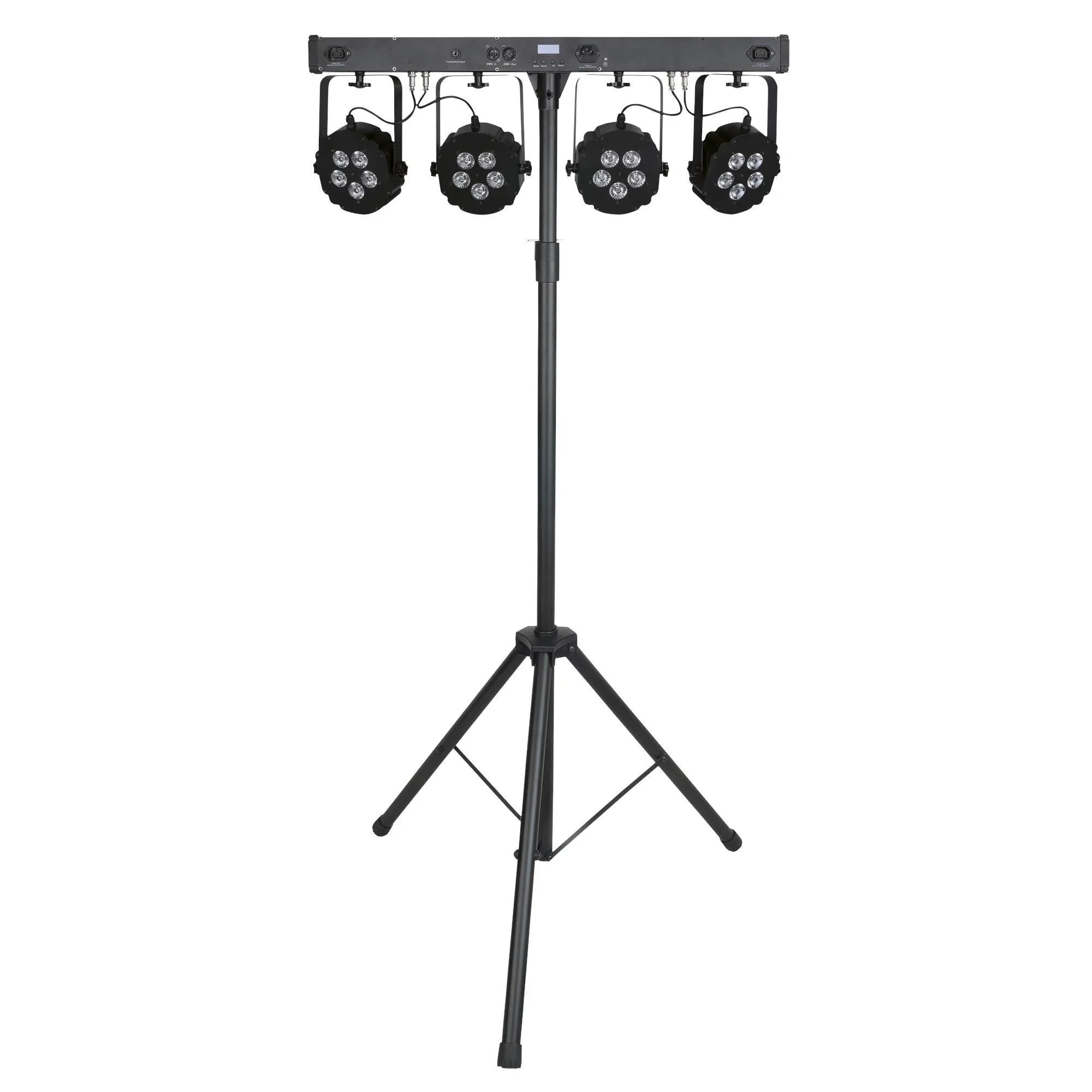 Showtec Compact Power Light Set 4 RGBW With Bag and Stand - DY Pro Audio