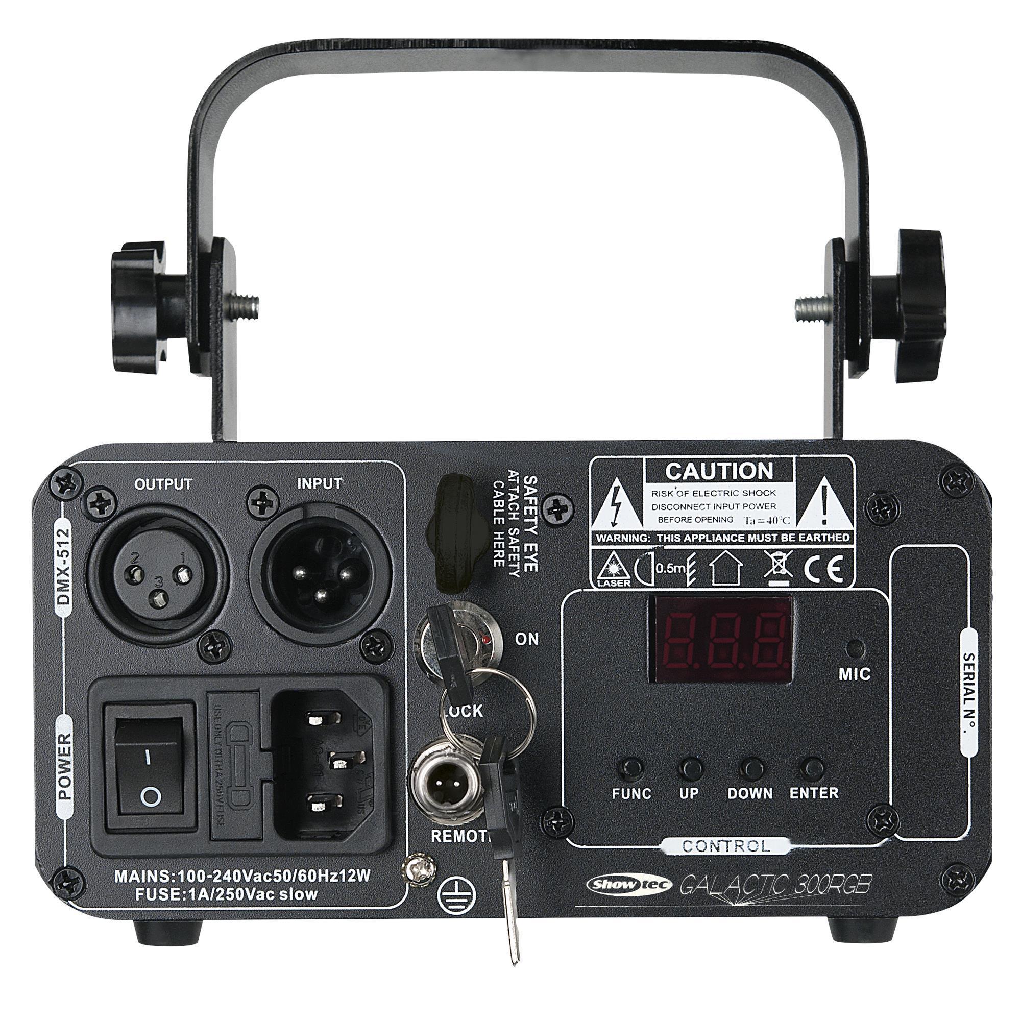 Showtec Galactic RGB 300 300 mW RGB Laser - DY Pro Audio