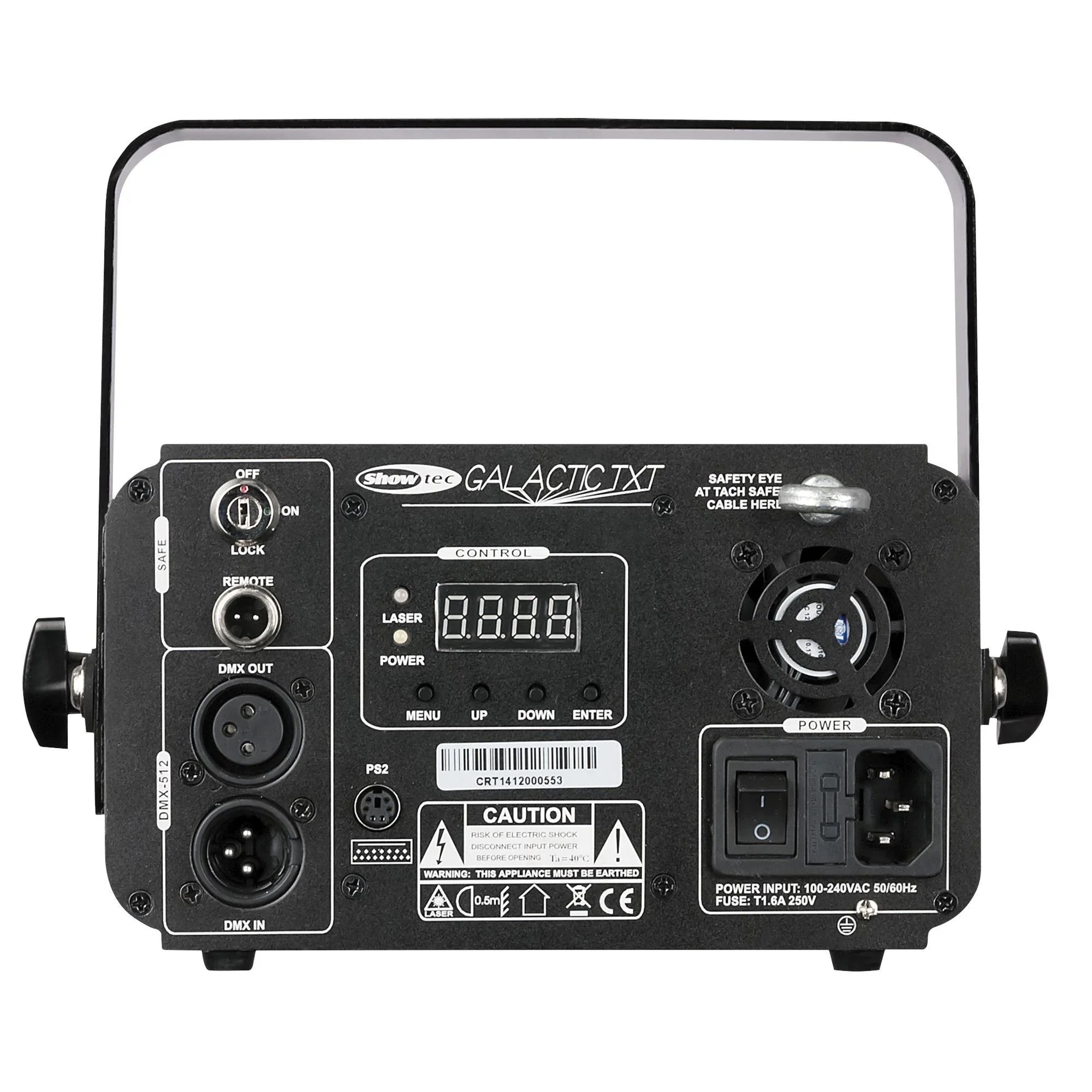 Showtec Galactic TXT 300 mW RGB text Laser - DY Pro Audio