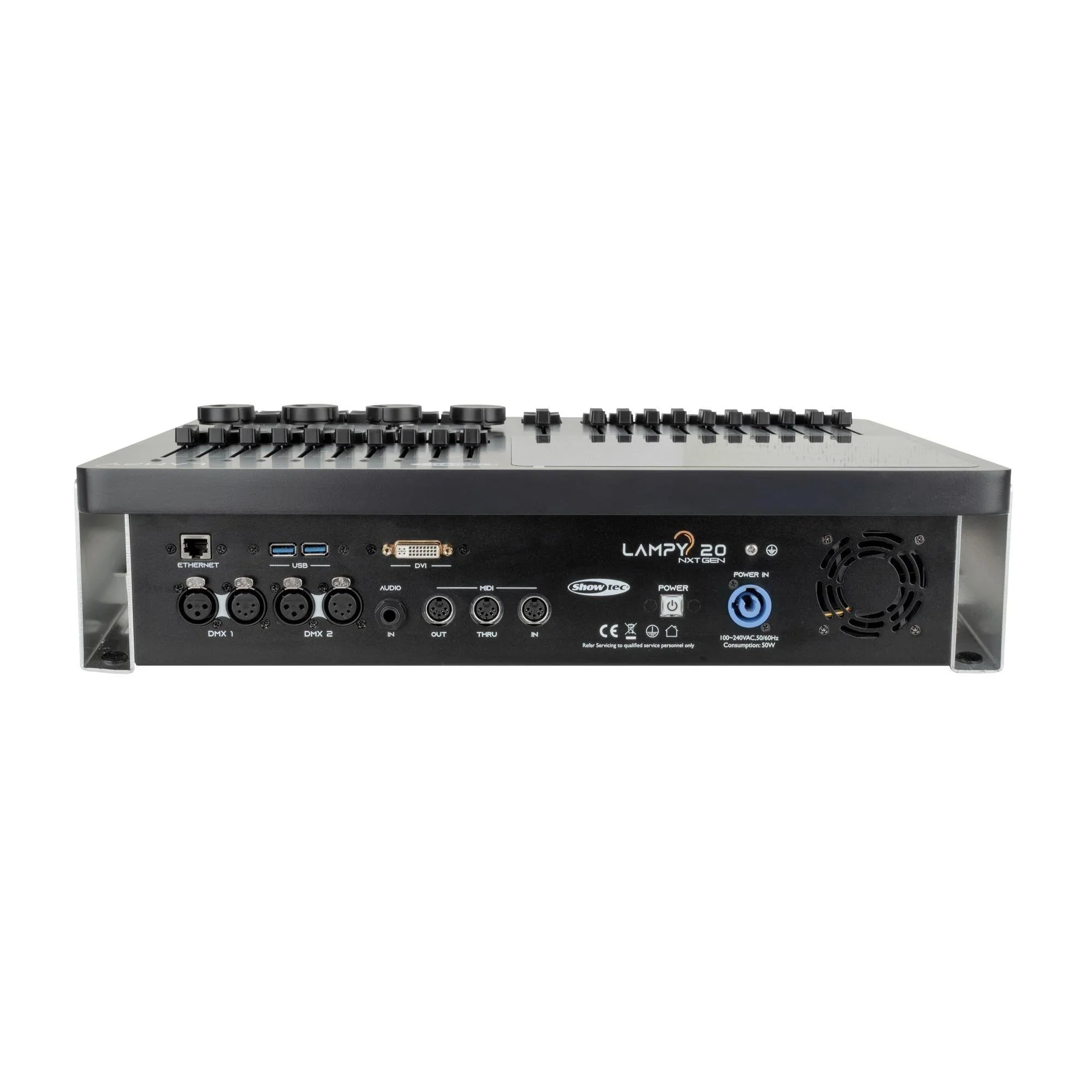 Showtec LAMPY 20 2U 2-Universe 20-fader DMX console - DY Pro Audio