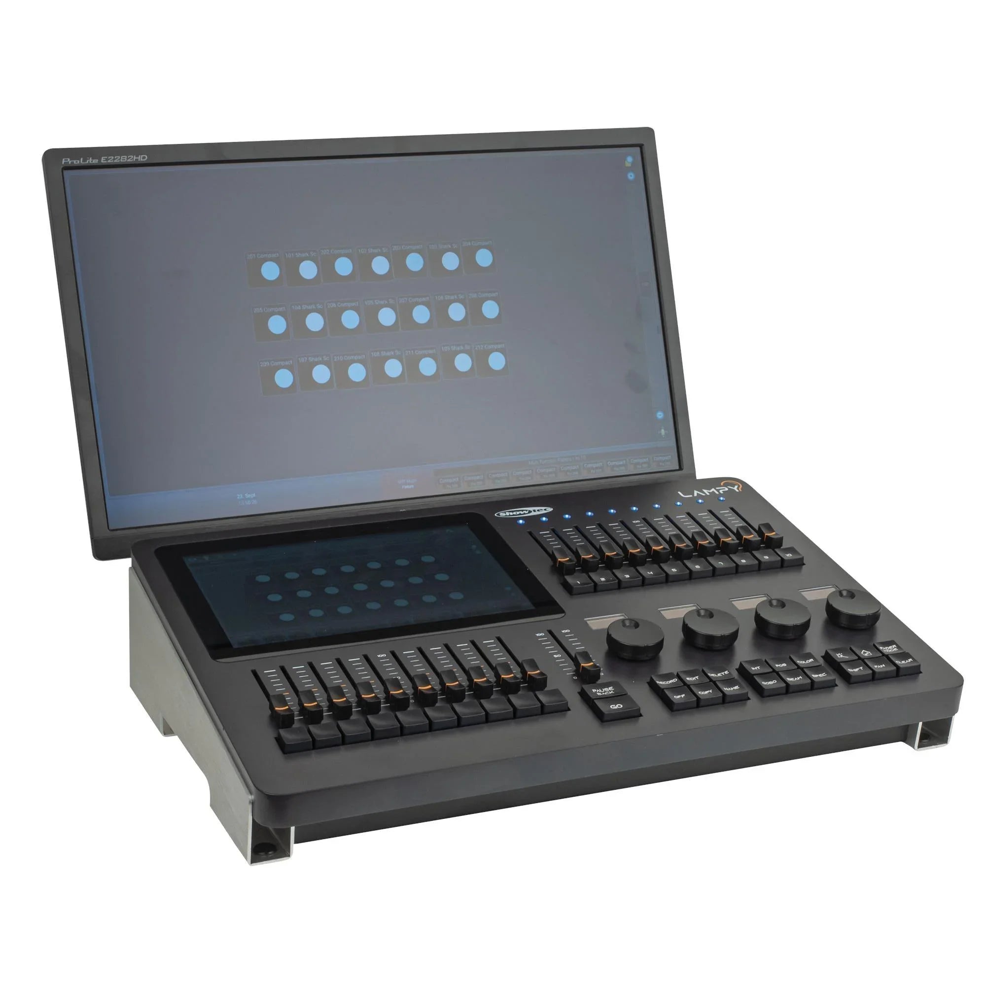 Showtec LAMPY 20 2U 2-Universe 20-fader DMX console - DY Pro Audio