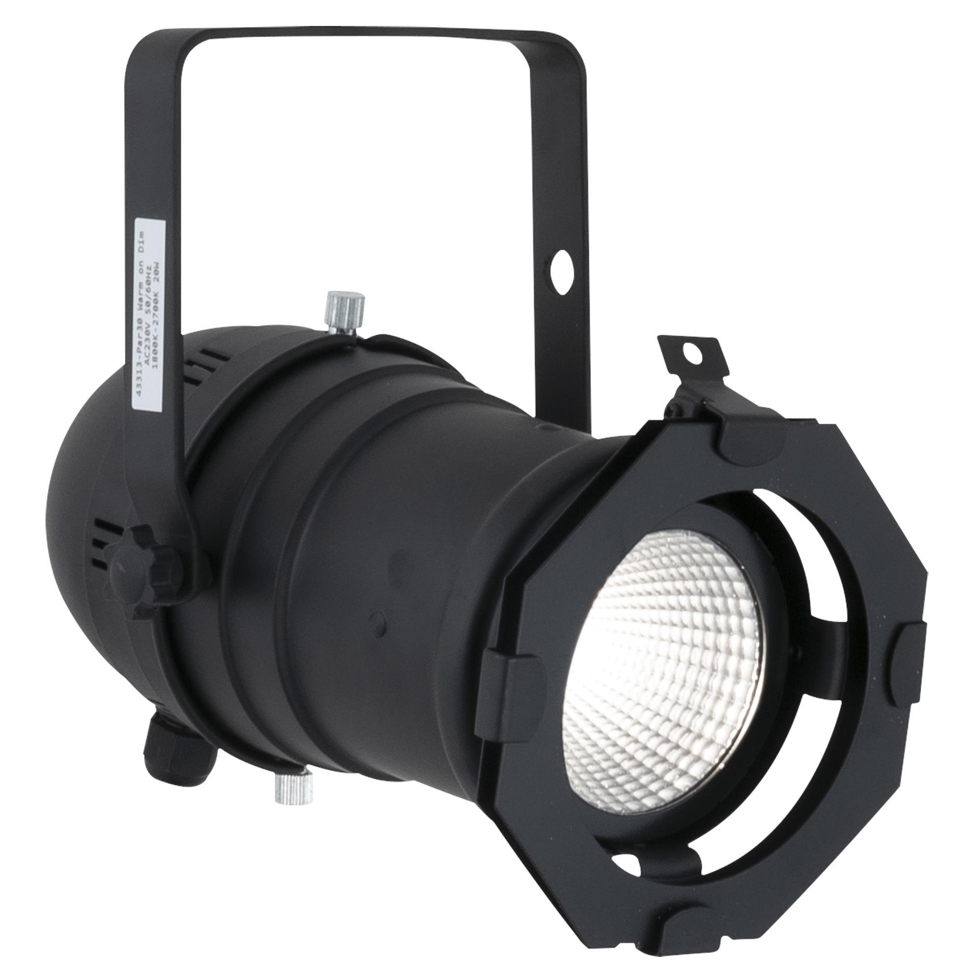 Showtec PAR 30 Warm-On-Dim 20 W Warm White LED Par Can - DY Pro Audio