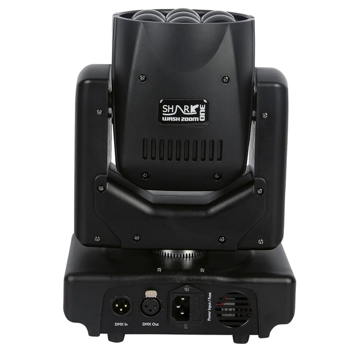 Showtec Shark Wash Zoom One 7 x 15 W RGBW LED Wash Moving Head - DY Pro Audio