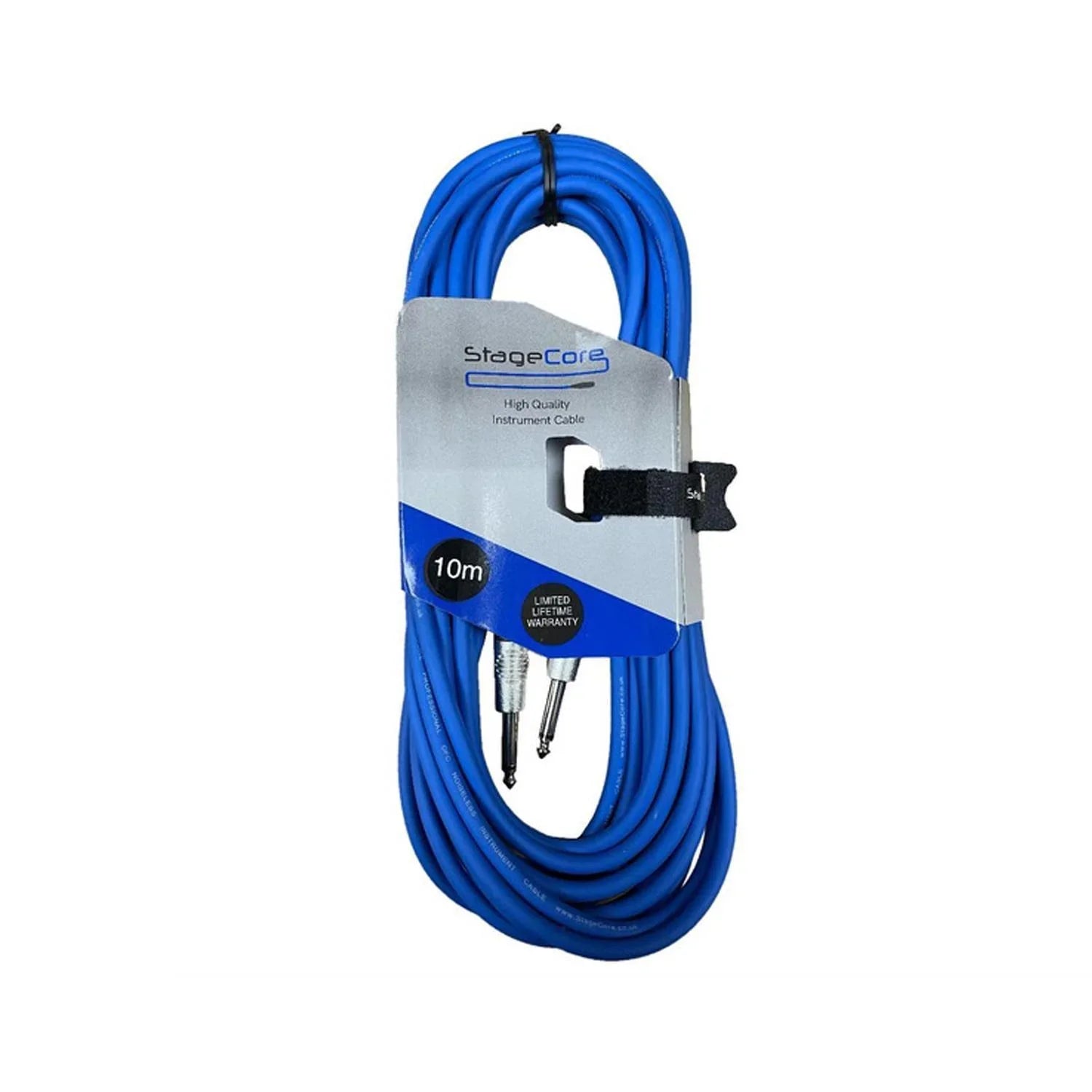 Stagecore 10m Blue Jack to Jack Lead - DY Pro Audio