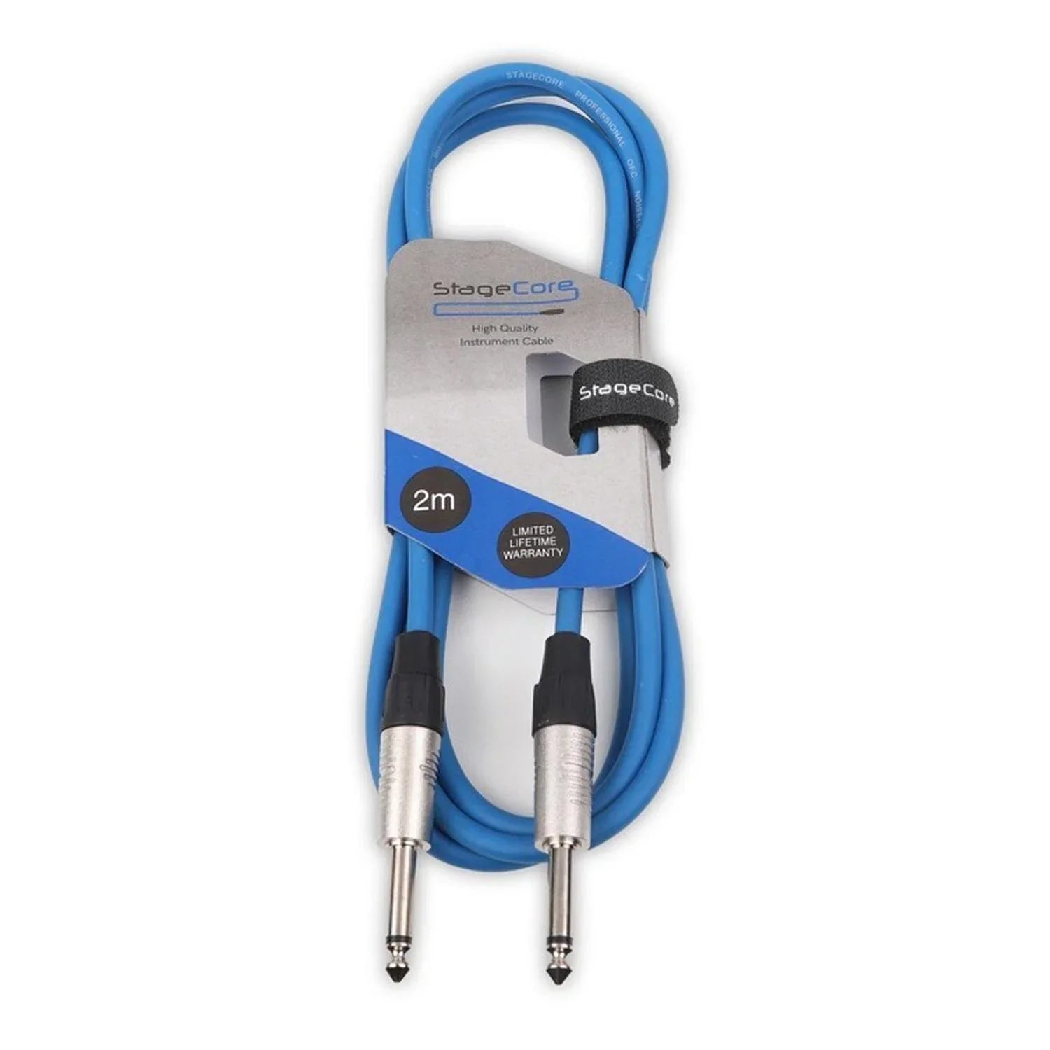 Stagecore 2m Blue Jack to Jack Lead - DY Pro Audio