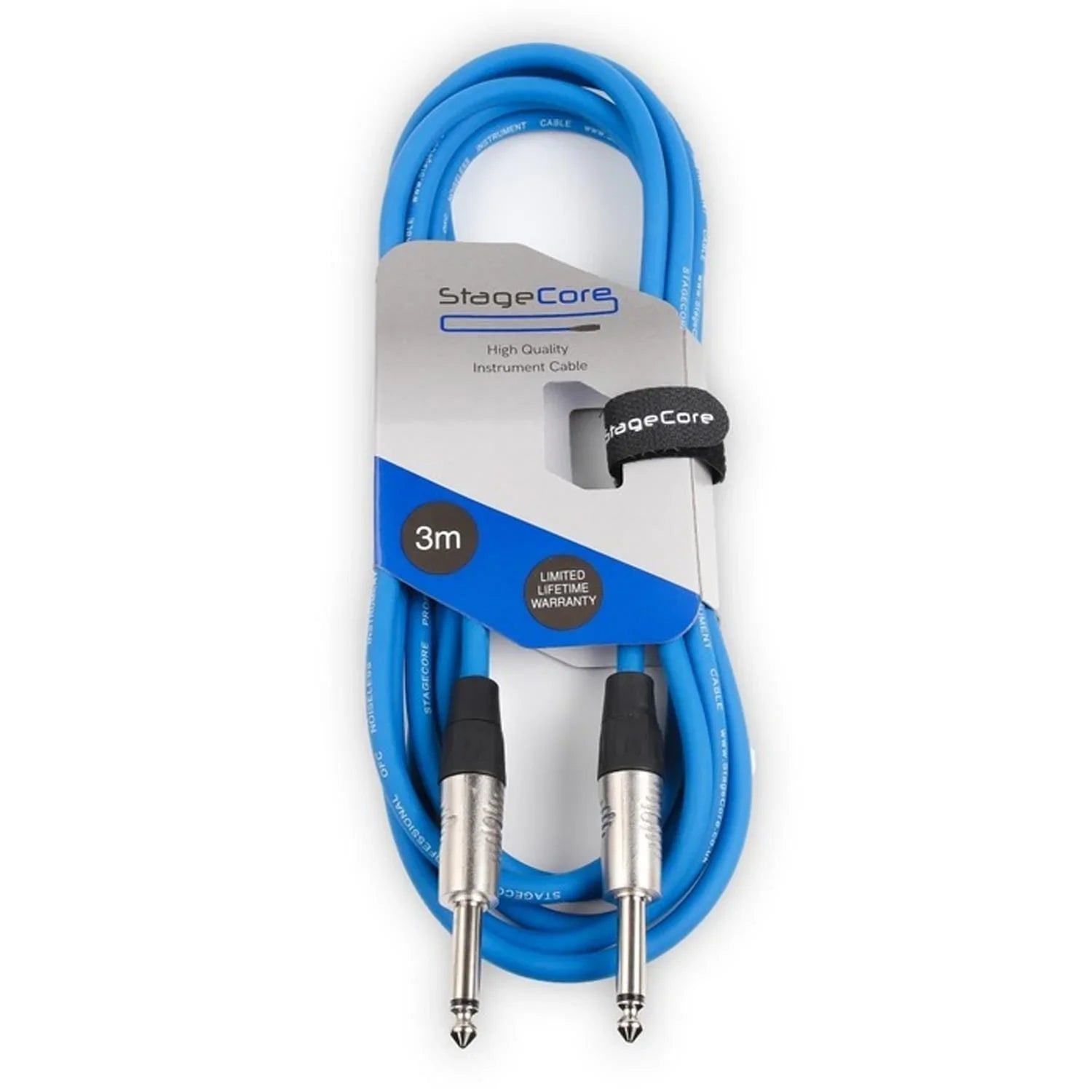 Stagecore 3m Blue Jack to Jack Lead - DY Pro Audio