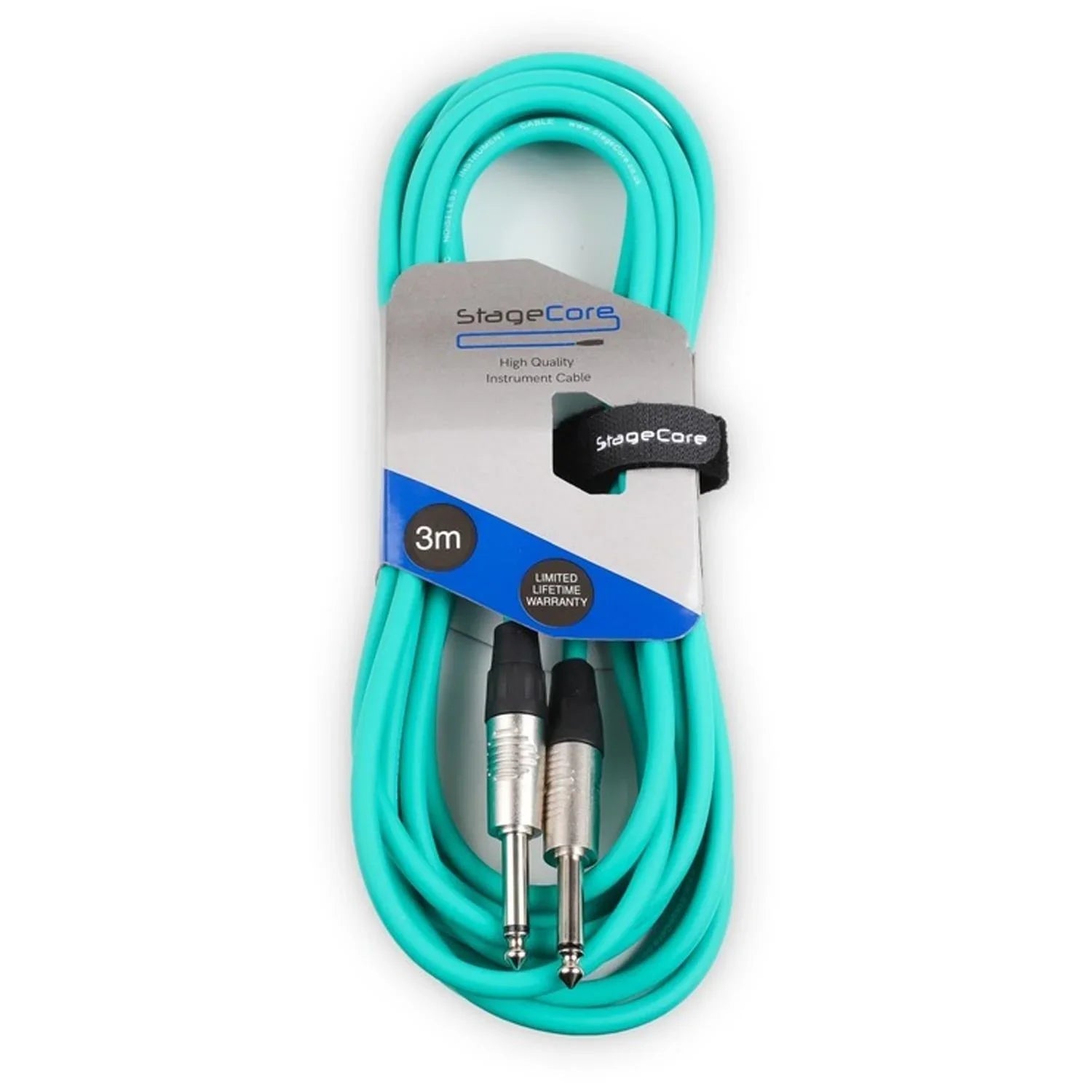 Stagecore 3m Green Jack to Jack Lead - DY Pro Audio