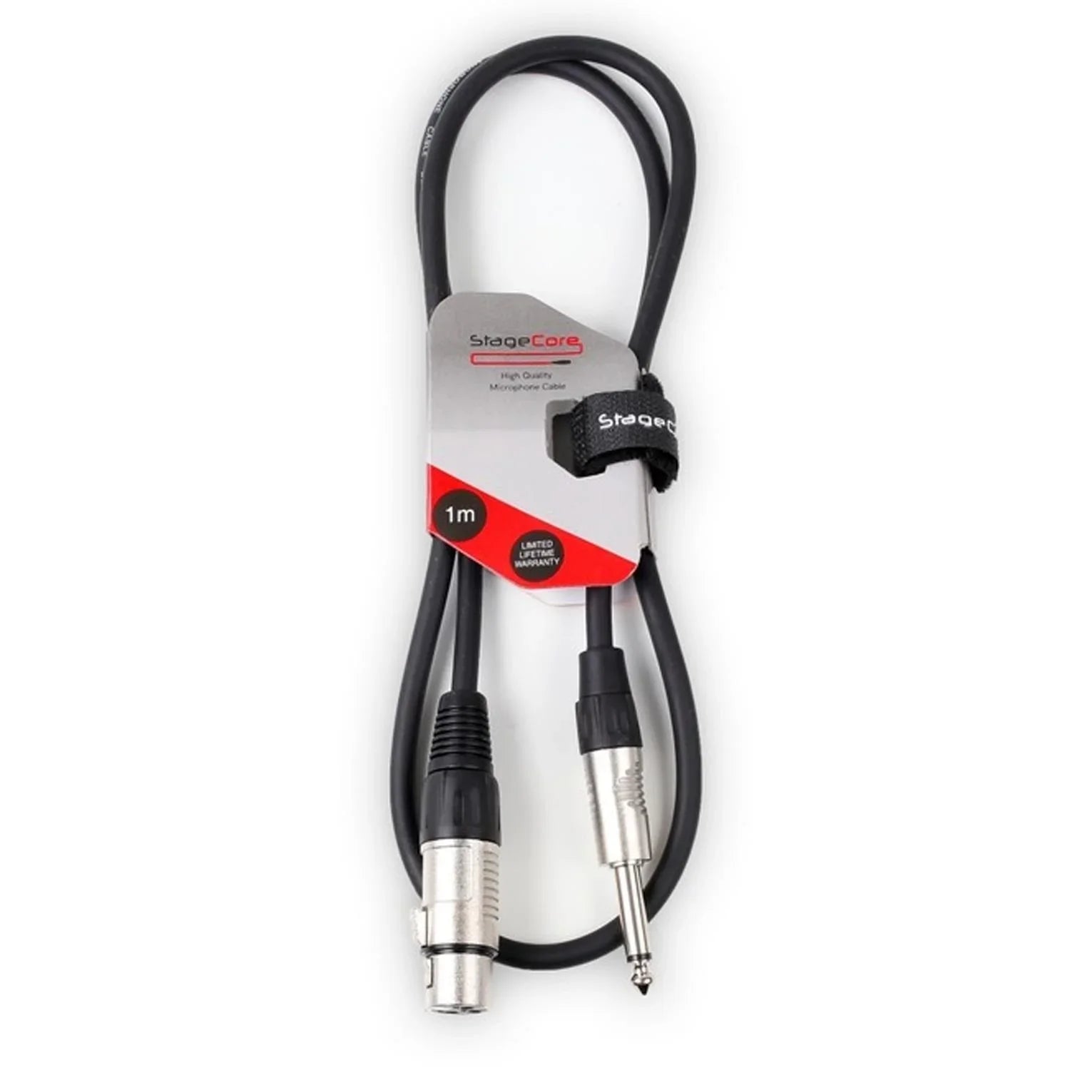 StageCore Female XLR to Mono Jack 1m - DY Pro Audio