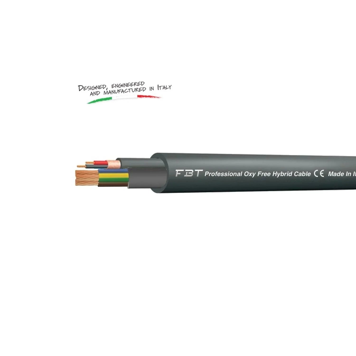 Stagecore PS325X22 Professional Hybrid Power & Signal Cable, 3 x 2.5mm + 2 x 0.22 - 100m Reel - DY Pro Audio