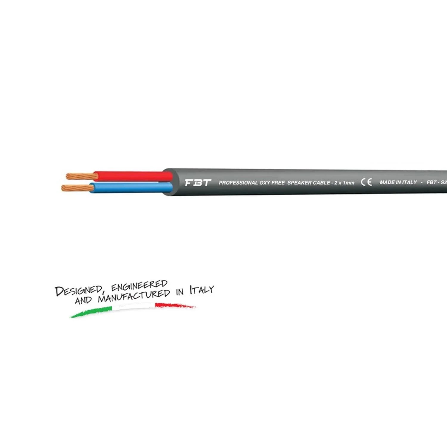 Stagecore S210 Professional 2 x 1mm Speaker Cable - 100m Reel - DY Pro Audio