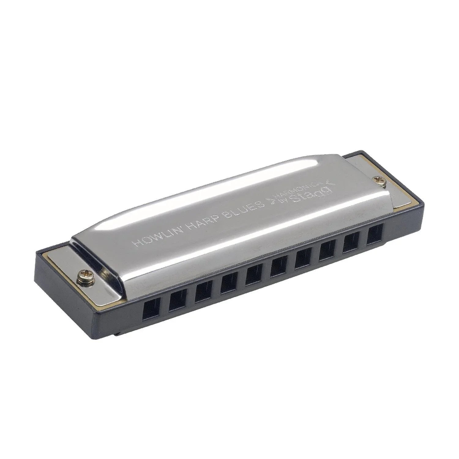 Stagg BJH-B20 F Howlin Harp Blues Harmonica in F - DY Pro Audio