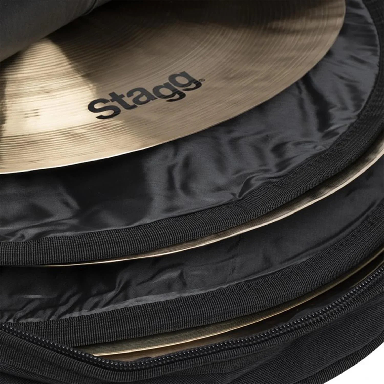 Stagg CYB-10 Cymbal Bag Heavily Padded - DY Pro Audio