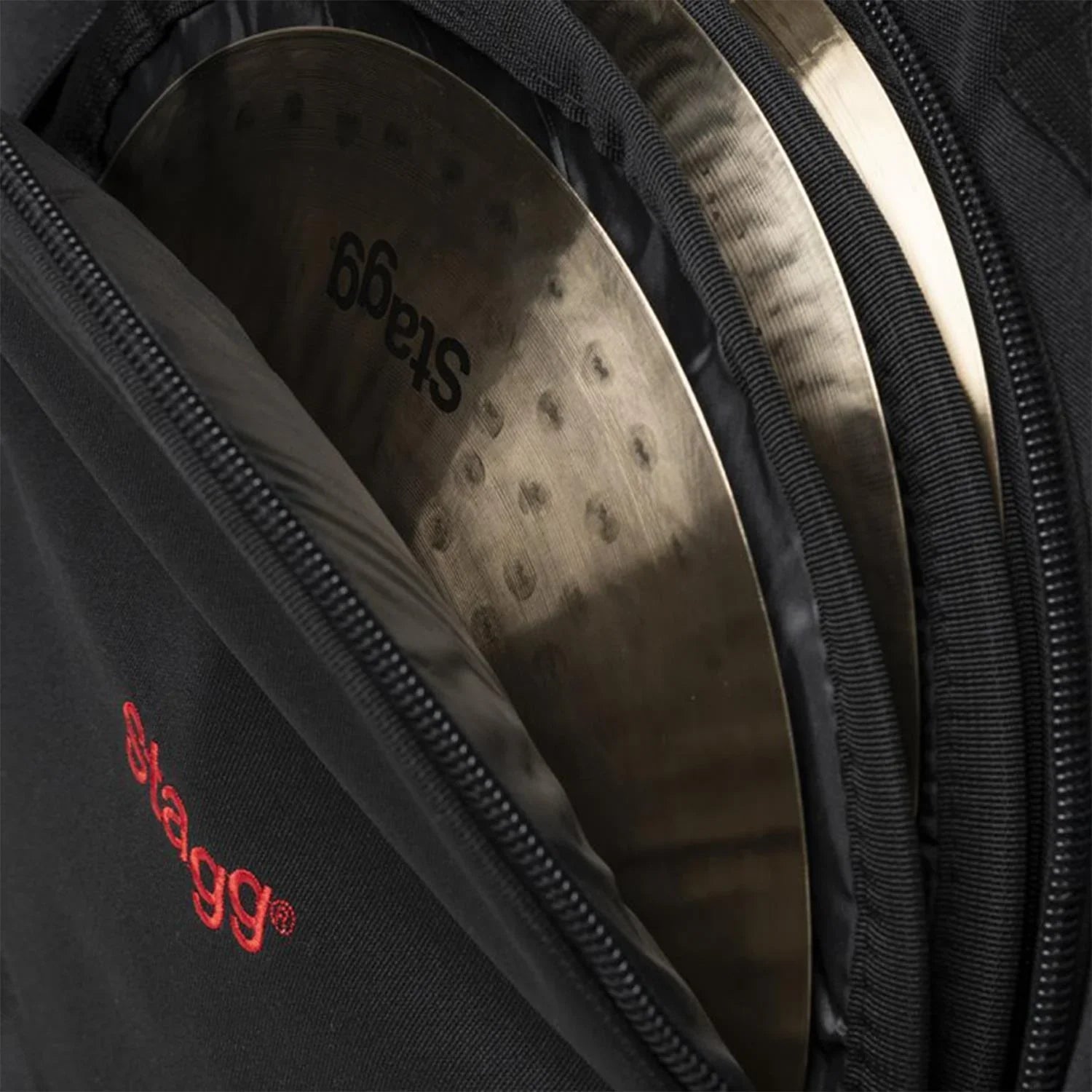 Stagg CYB-10 Cymbal Bag Heavily Padded - DY Pro Audio