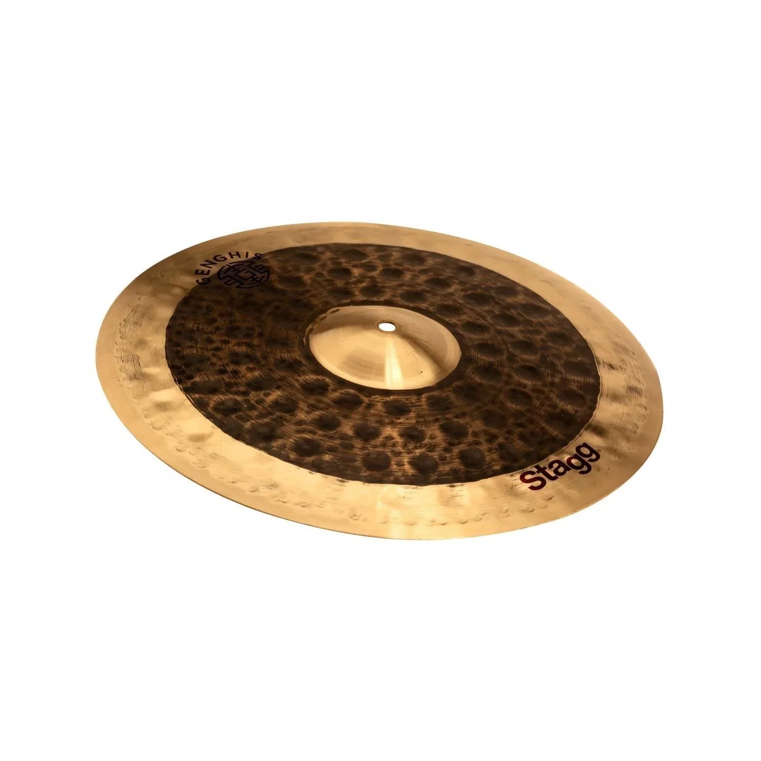 Stagg GENG-CM17D 17" Genghis Dual Medium Crash Cymbal - DY Pro Audio