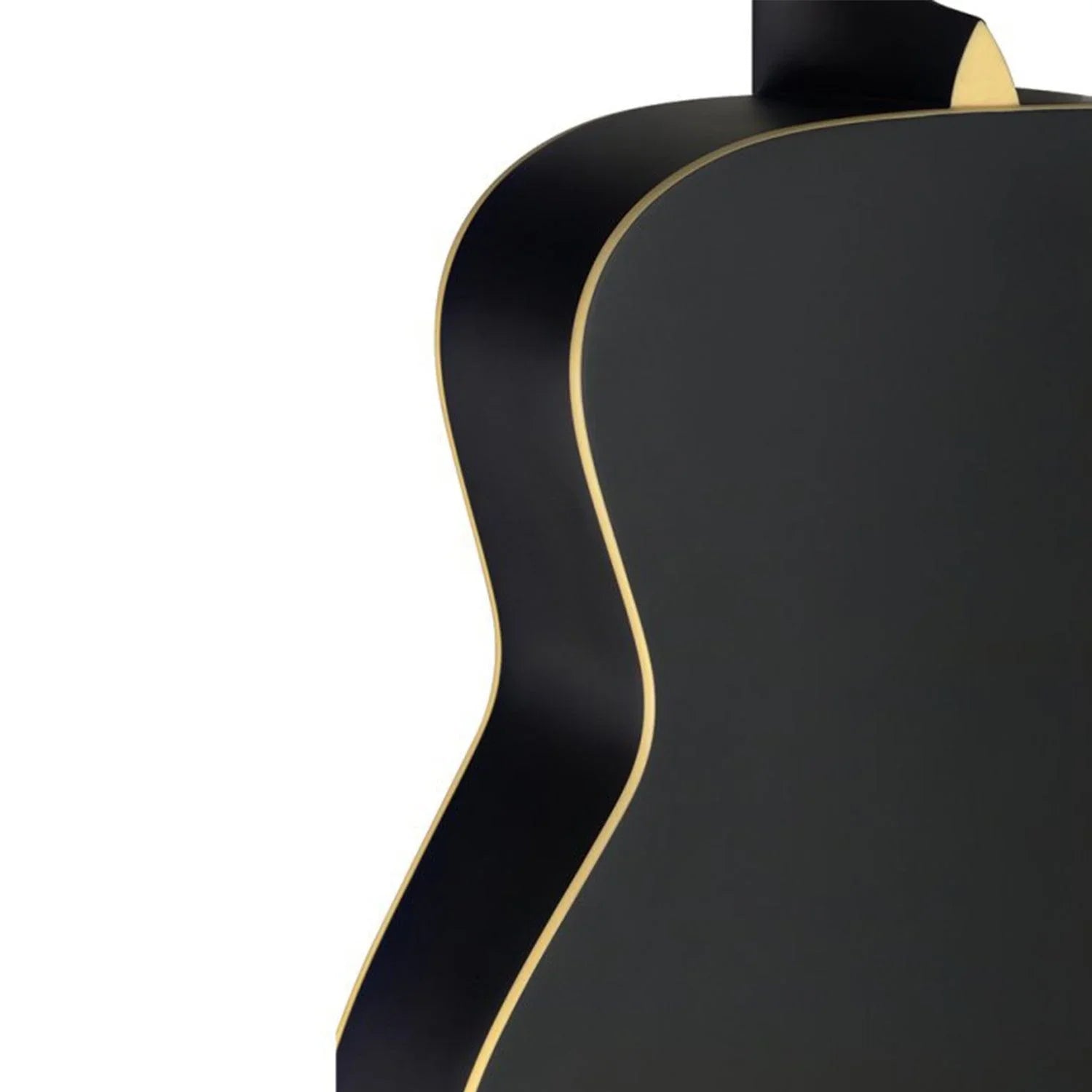 Stagg SA35 A-BK LH Black Auditorium Guitar with Basswood Top Left Hand - DY Pro Audio