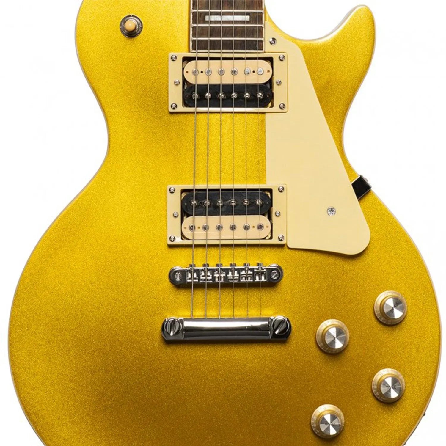 Stagg SEL-STD GOLD Standard Series Electric Guitar with solid Mahogany body archtop - DY Pro Audio