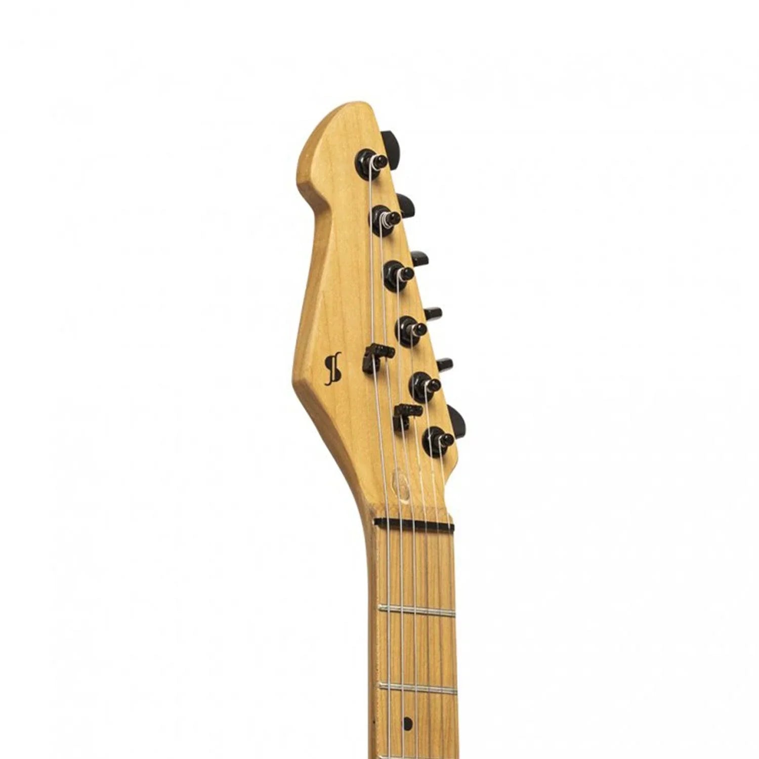Stagg SEM-ONE H BK Metal series Electric Guitar with solid mahogany body - DY Pro Audio