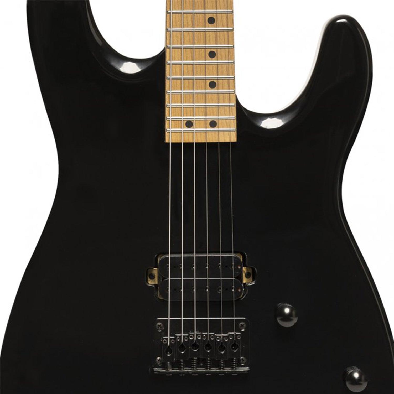Stagg SEM-ONE H BK Metal series Electric Guitar with solid mahogany body - DY Pro Audio
